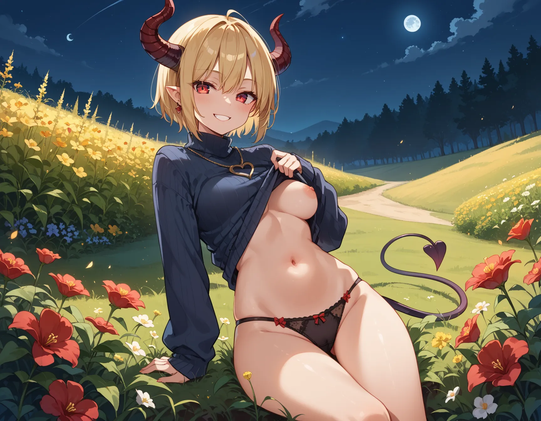 【「下着（ブラジャー・パンティ）」AIエロ画像（イラスト・アニメ・二次元風）15996枚まとめ！(32ページ目)のエロ画像27枚目