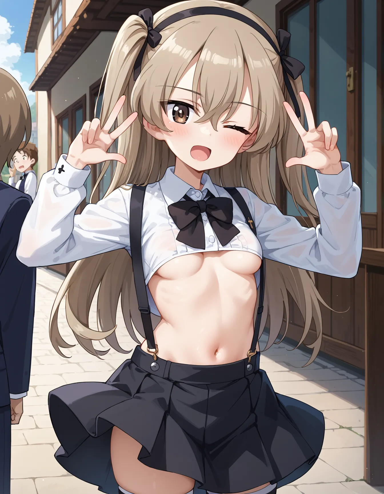 【「ロリ・小柄」AIエロ画像（イラスト・アニメ・二次元風）12883枚まとめ！(27ページ目)のエロ画像13枚目