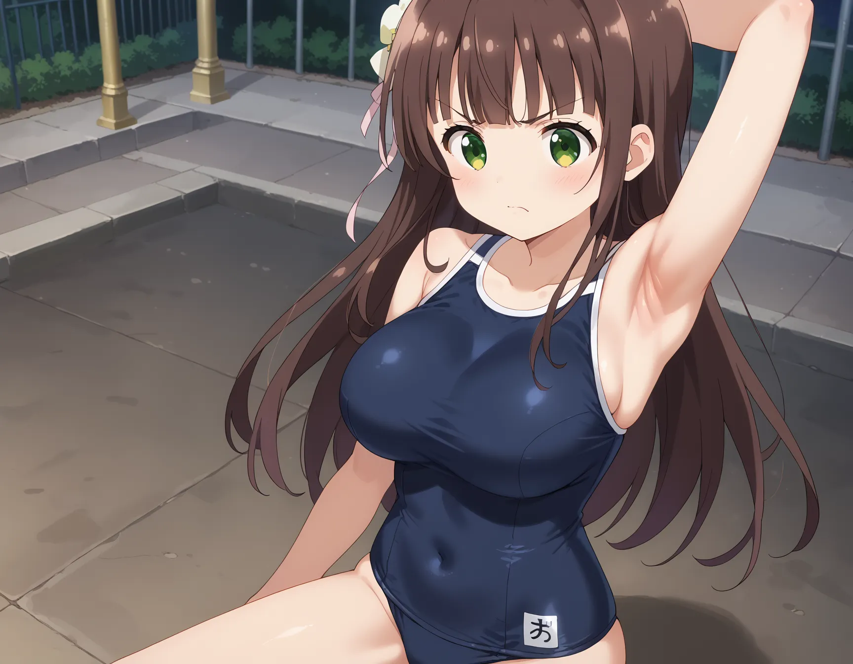 【「腋・脇」AIエロ画像（イラスト・アニメ・二次元風）4705枚まとめ！(9ページ目)のエロ画像24枚目