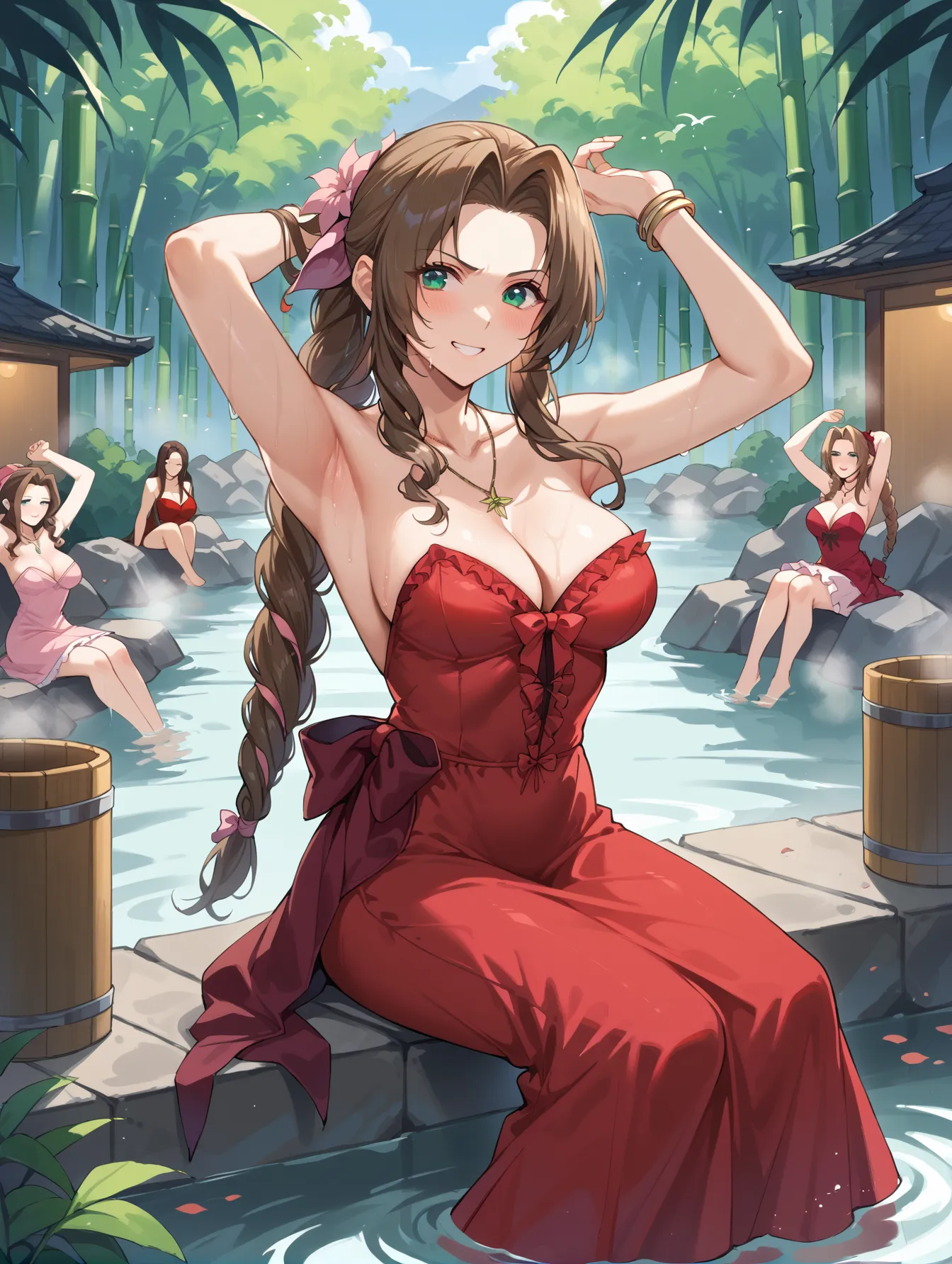 【「下着（ブラジャー・パンティ）」AIエロ画像（イラスト・アニメ・二次元風）15996枚まとめ！(31ページ目)のエロ画像30枚目