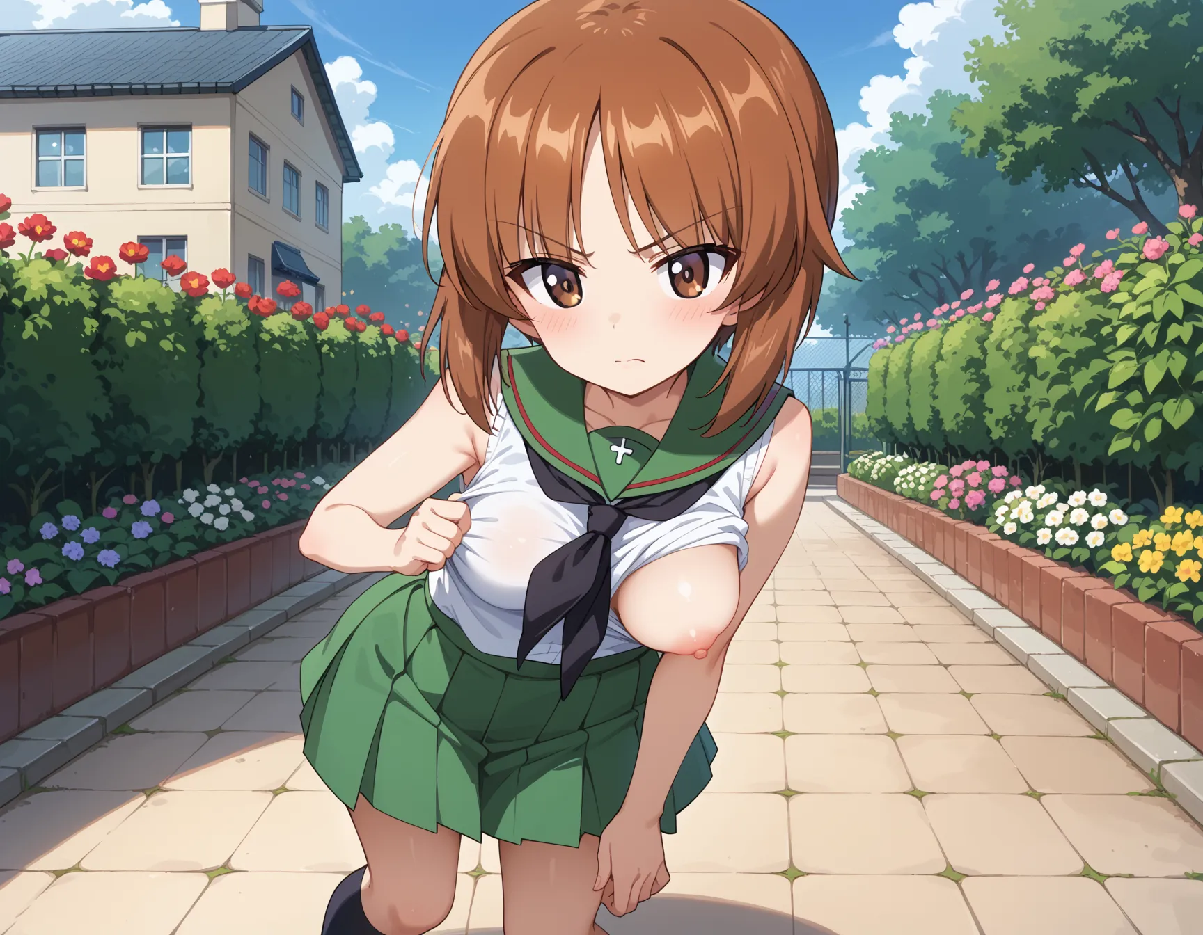 【「学制服」AIエロ画像（イラスト・アニメ・二次元風）4855枚まとめ！(9ページ目)のエロ画像29枚目