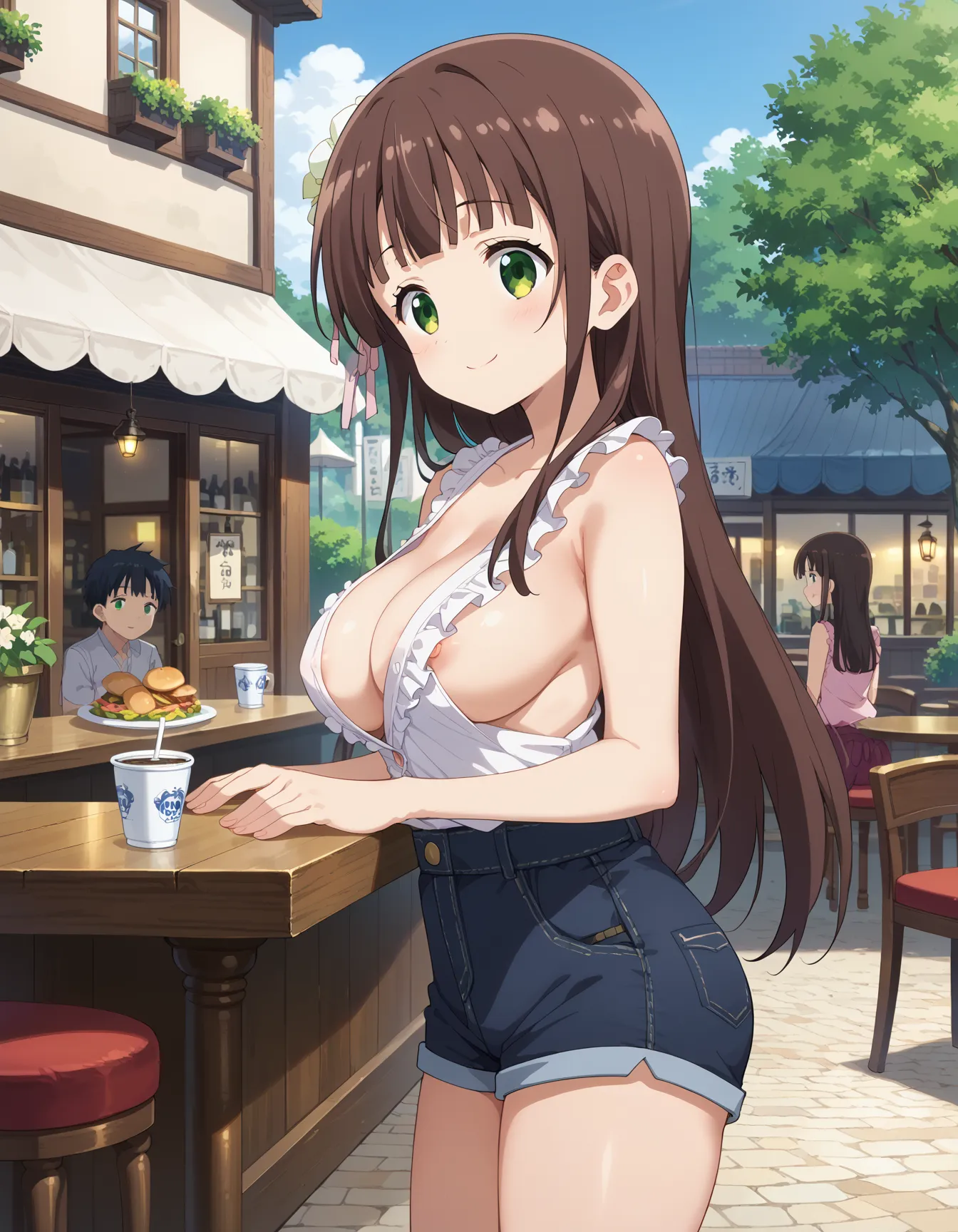 【「下着（ブラジャー・パンティ）」AIエロ画像（イラスト・アニメ・二次元風）15996枚まとめ！(31ページ目)のエロ画像6枚目