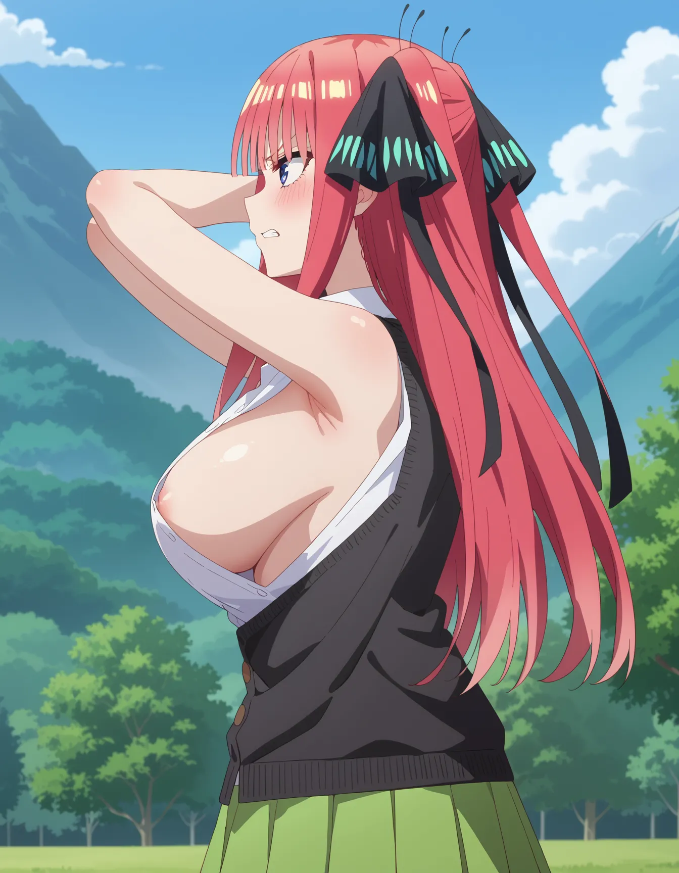 【「学制服」AIエロ画像（イラスト・アニメ・二次元風）4855枚まとめ！(9ページ目)のエロ画像28枚目