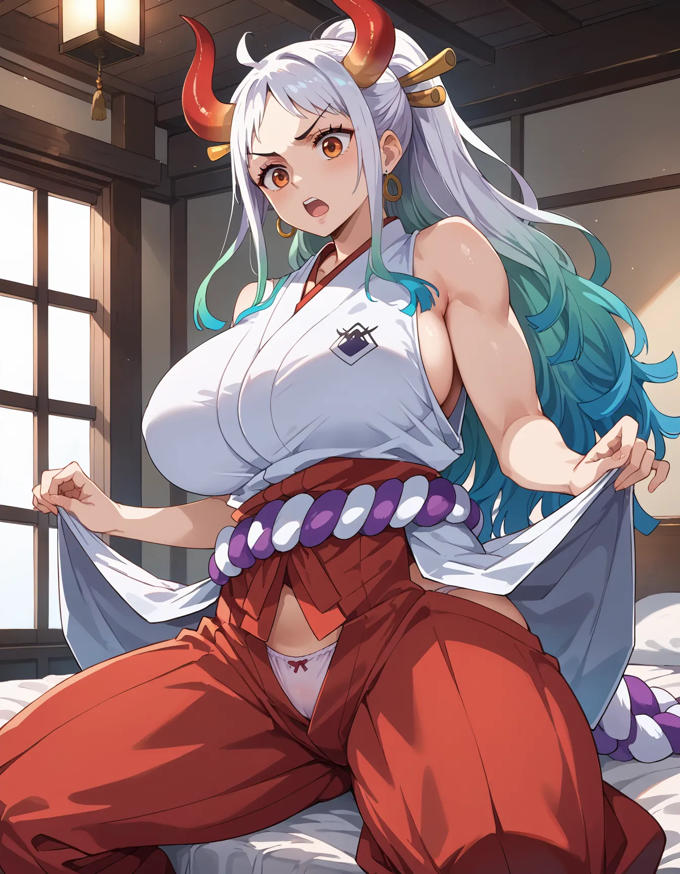 【「下着（ブラジャー・パンティ）」AIエロ画像（イラスト・アニメ・二次元風）15996枚まとめ！(30ページ目)のエロ画像4枚目