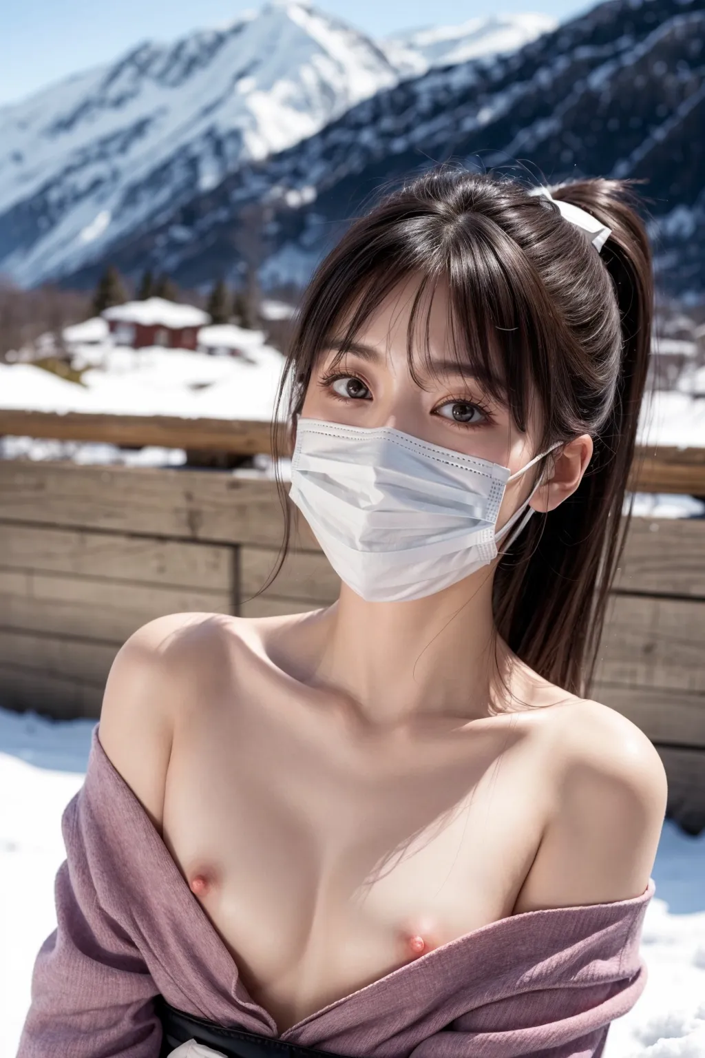 【「貧乳」AIエロ画像（リアル・実写・フォト風）21896枚まとめ！(41ページ目)のエロ画像7枚目