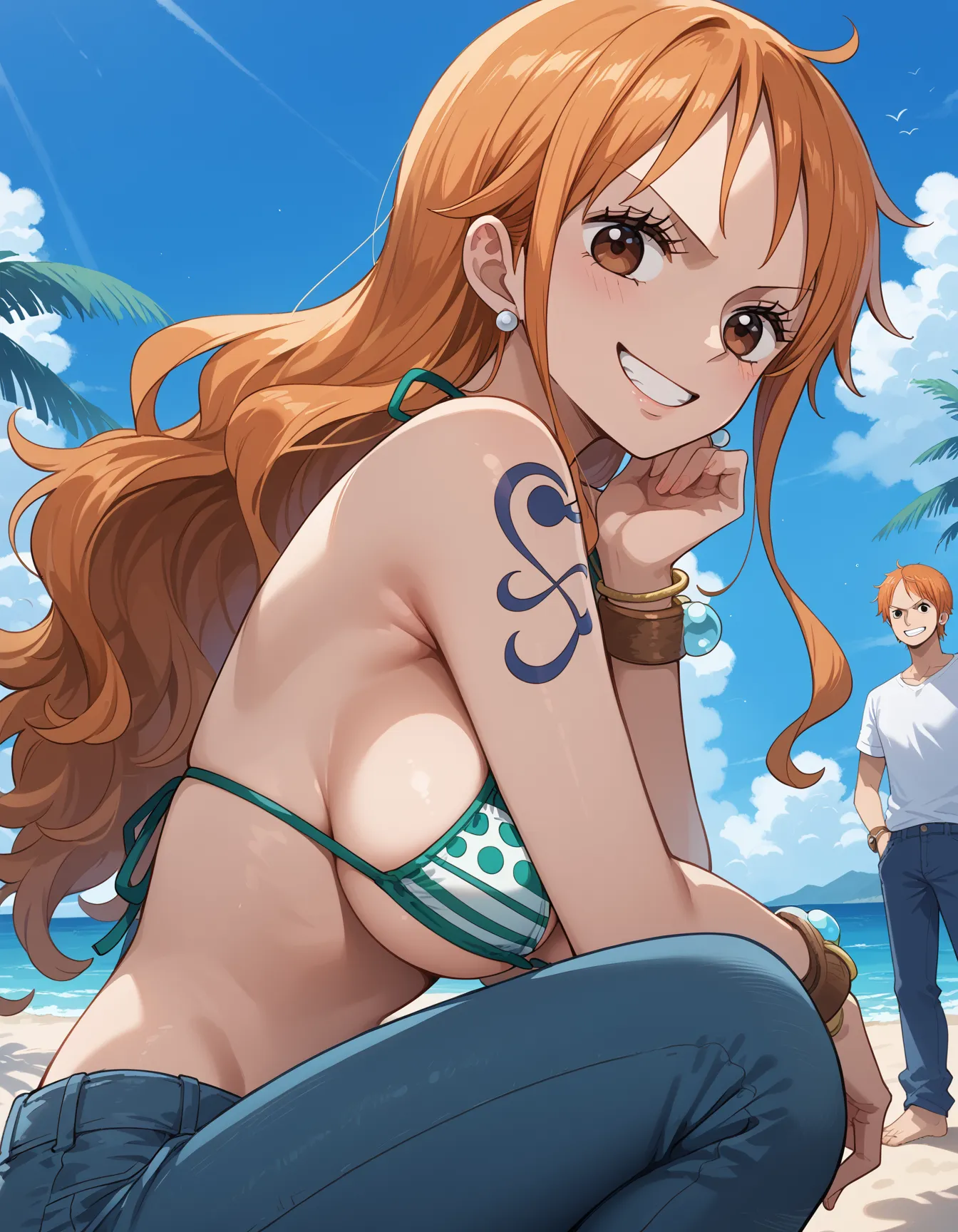 【「下着（ブラジャー・パンティ）」AIエロ画像（イラスト・アニメ・二次元風）15996枚まとめ！(29ページ目)のエロ画像27枚目