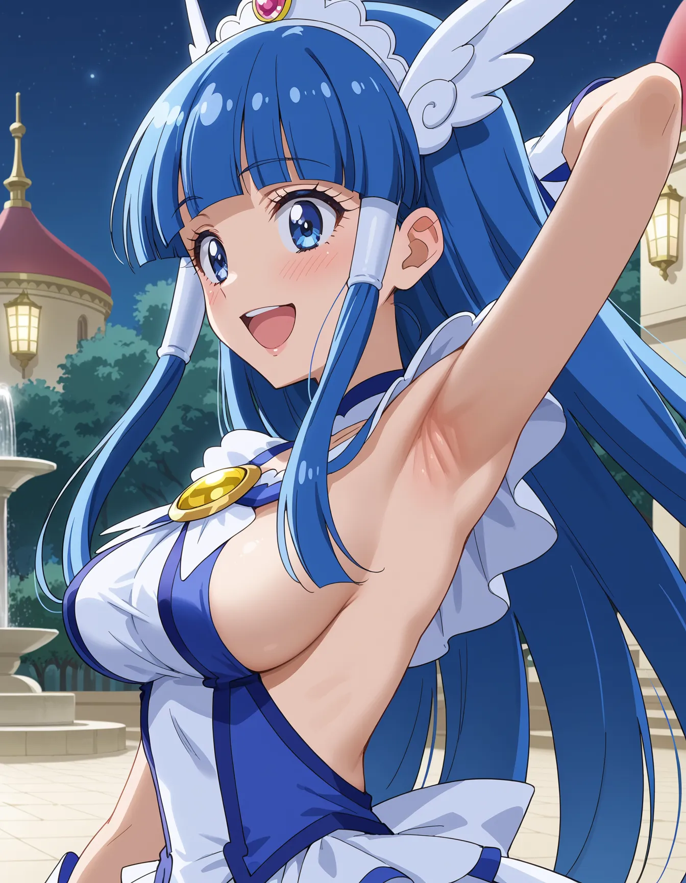 【「腋・脇」AIエロ画像（イラスト・アニメ・二次元風）4705枚まとめ！(8ページ目)のエロ画像26枚目