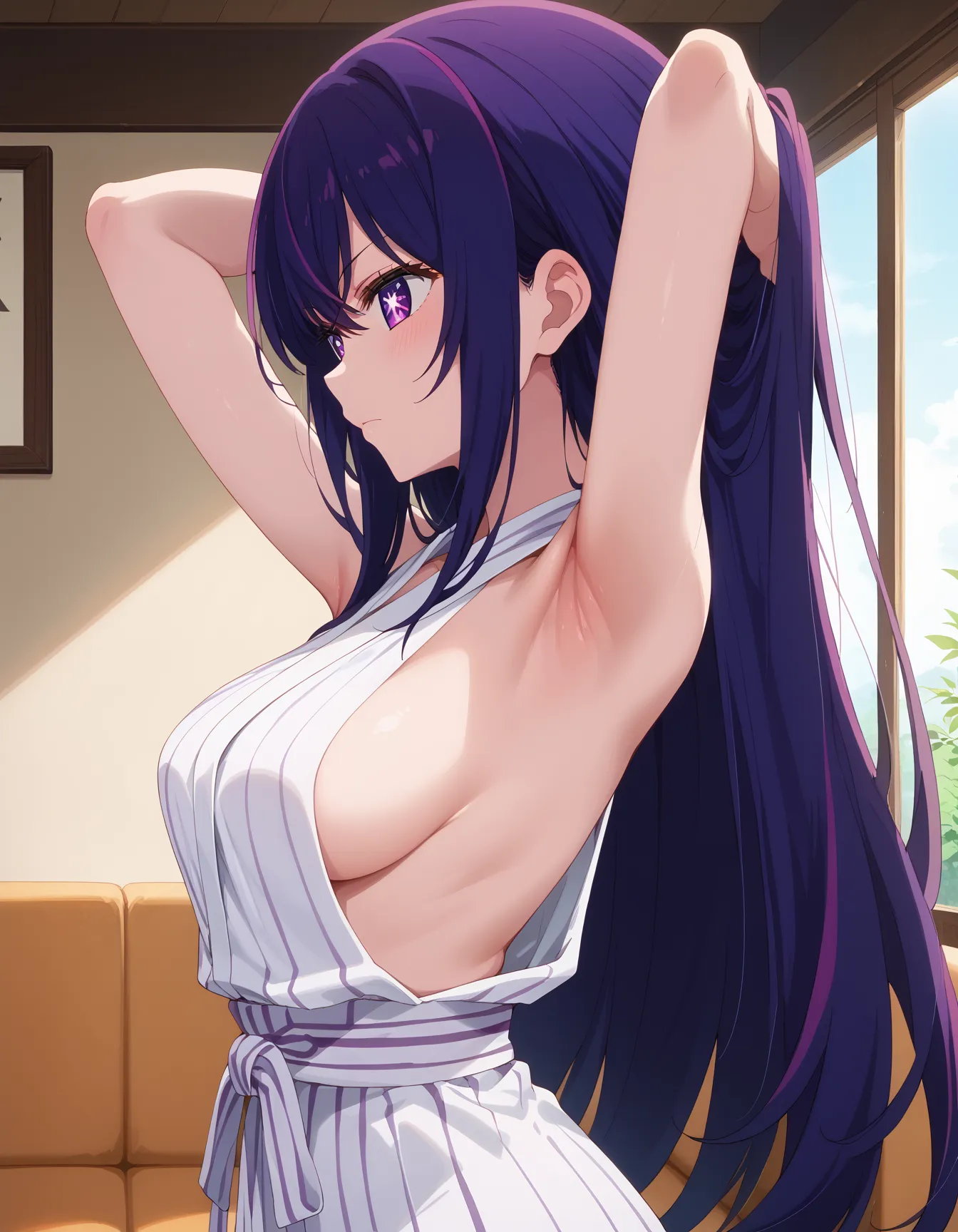 【「腋・脇」AIエロ画像（イラスト・アニメ・二次元風）4705枚まとめ！(8ページ目)のエロ画像23枚目