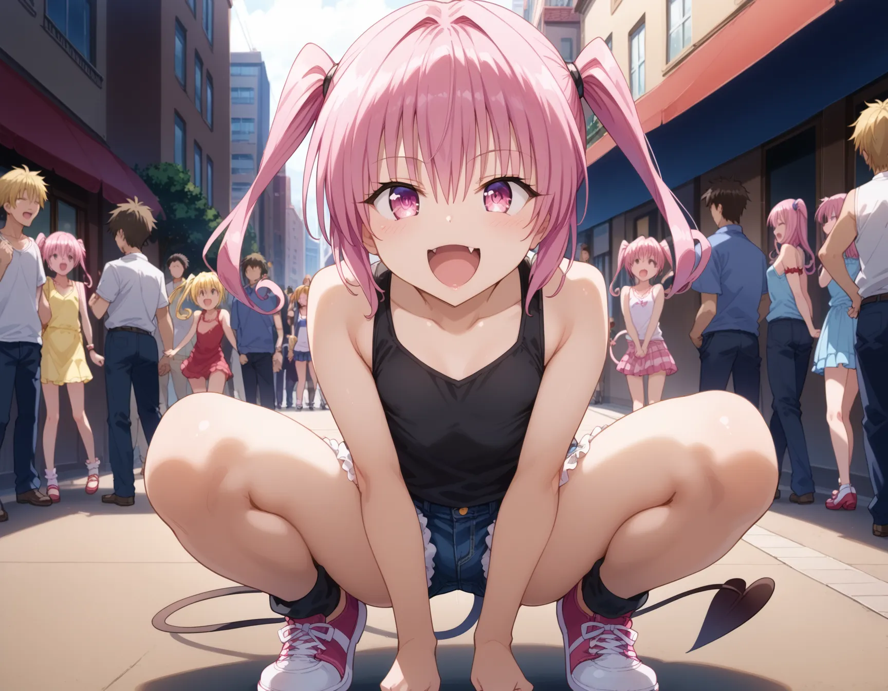 【「貧乳」AIエロ画像（イラスト・アニメ・二次元風）8390枚まとめ！(15ページ目)のエロ画像14枚目