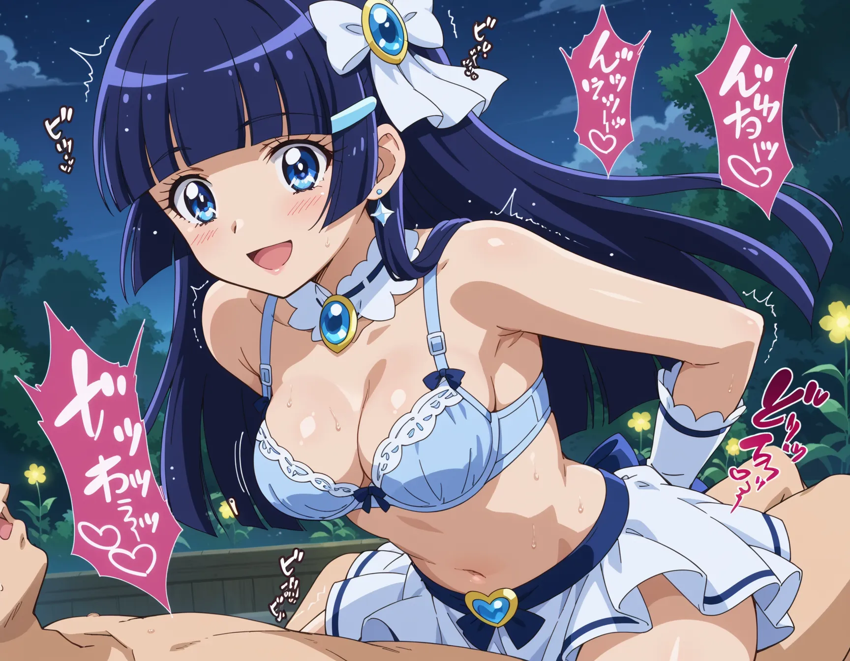 【「下着（ブラジャー・パンティ）」AIエロ画像（イラスト・アニメ・二次元風）15996枚まとめ！(26ページ目)のエロ画像21枚目