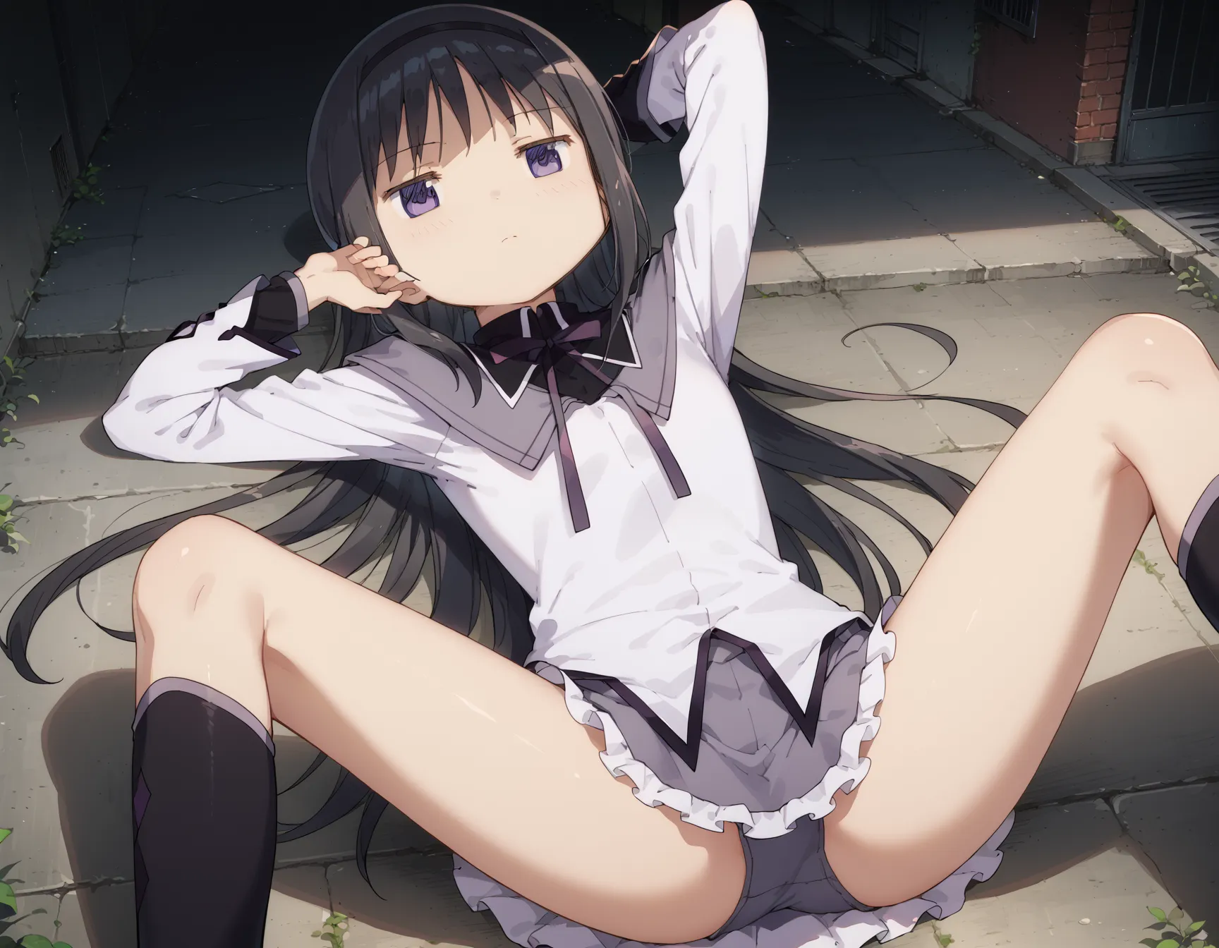 【「貧乳」AIエロ画像（イラスト・アニメ・二次元風）8390枚まとめ！(15ページ目)のエロ画像1枚目