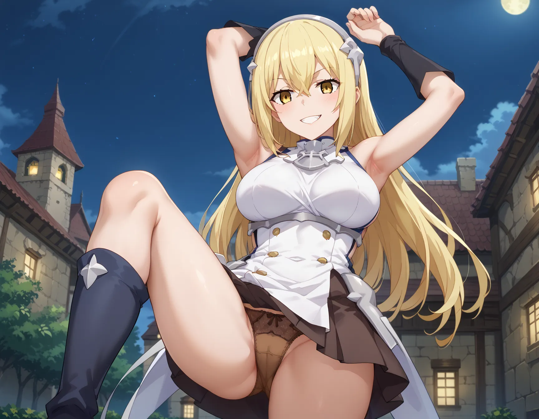 【「下着（ブラジャー・パンティ）」AIエロ画像（イラスト・アニメ・二次元風）15996枚まとめ！(26ページ目)のエロ画像9枚目