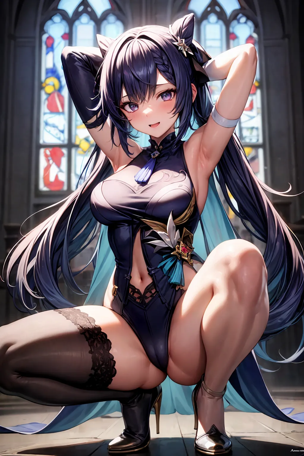 【「尻」AIエロ画像（イラスト・アニメ・二次元風）13361枚まとめ！(22ページ目)のエロ画像2枚目
