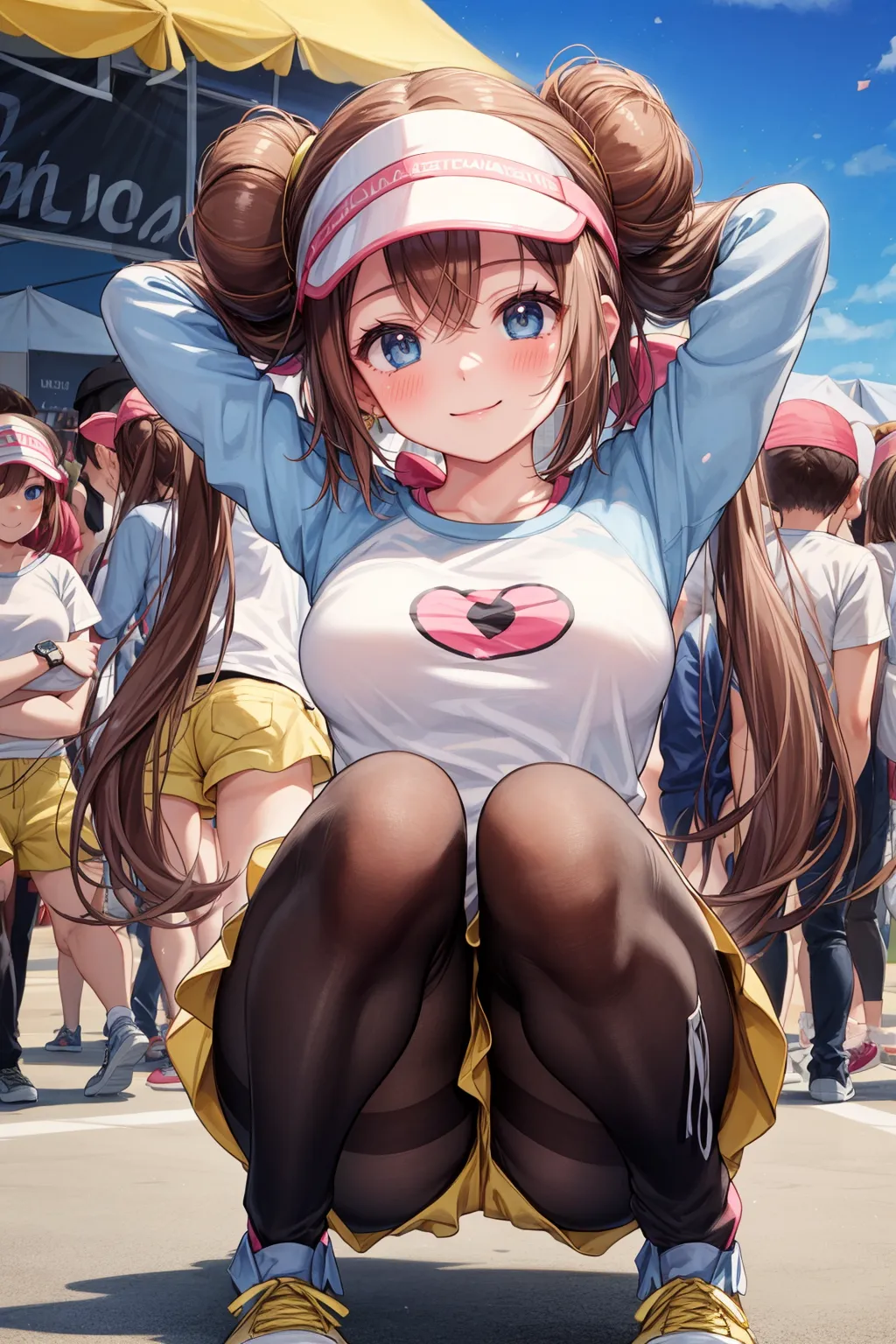 【「パンスト」AIエロ画像（イラスト・アニメ・二次元風）1436枚まとめ！(2ページ目)のエロ画像28枚目