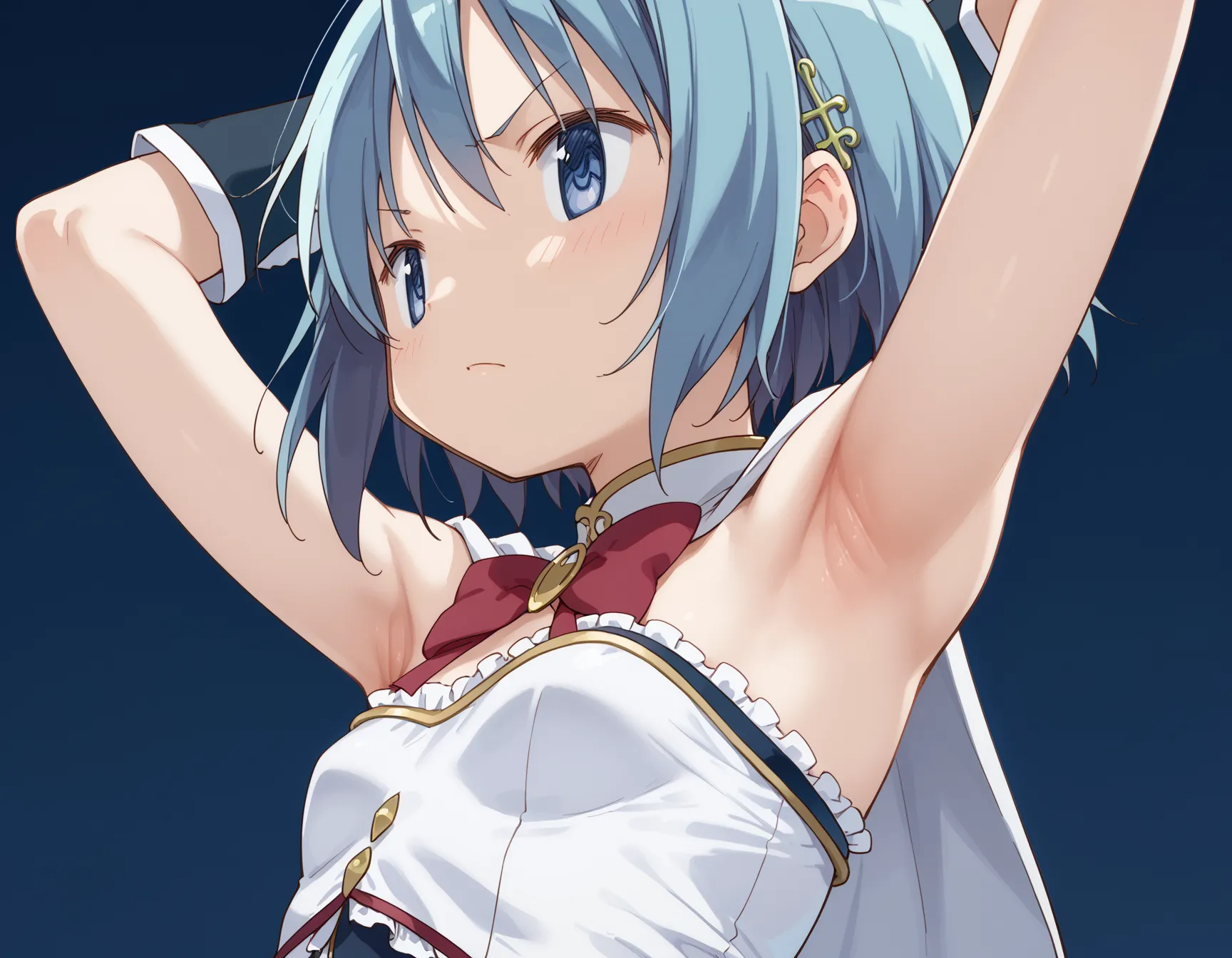 【「腋・脇」AIエロ画像（イラスト・アニメ・二次元風）4705枚まとめ！(7ページ目)のエロ画像19枚目