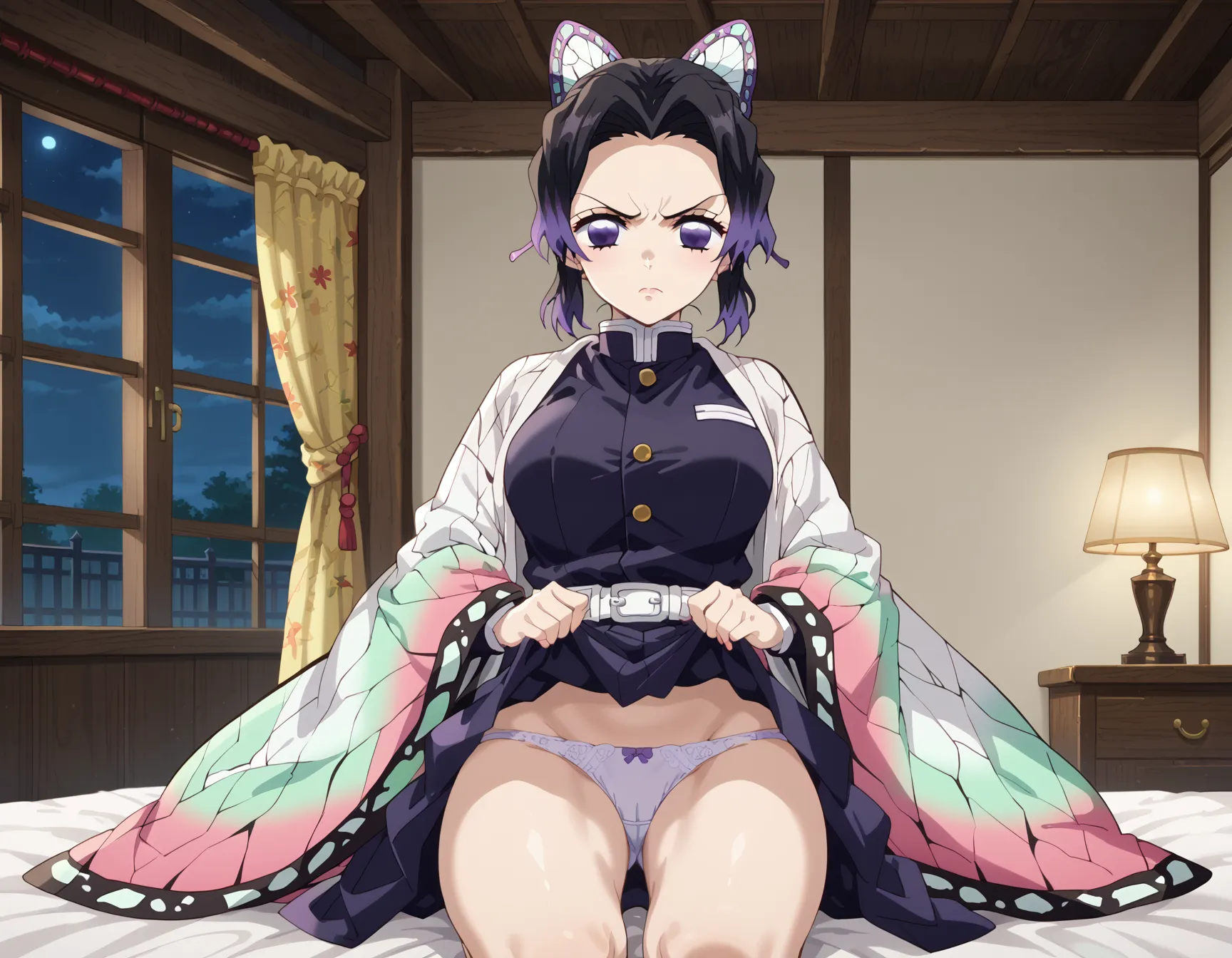 【「下着（ブラジャー・パンティ）」AIエロ画像（イラスト・アニメ・二次元風）15996枚まとめ！(24ページ目)のエロ画像1枚目