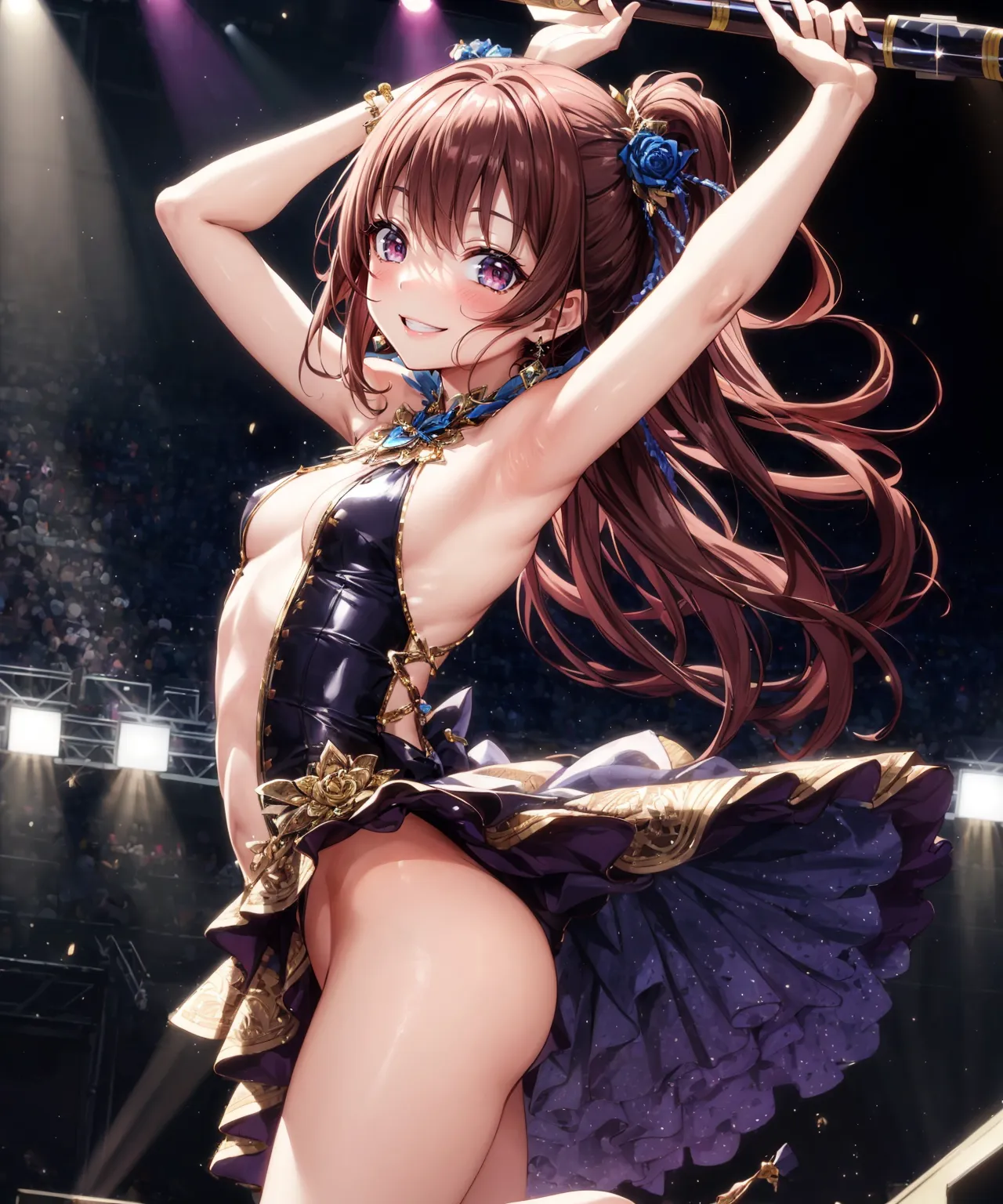 【「アイドル」AIエロ画像（イラスト・アニメ・二次元風）767枚まとめ！(2ページ目)のエロ画像12枚目