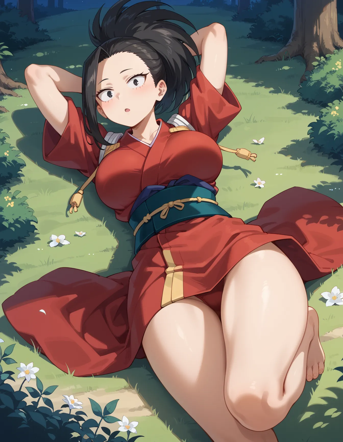 【「着物」AIエロ画像（イラスト・アニメ・二次元風）1472枚まとめ！(2ページ目)のエロ画像18枚目