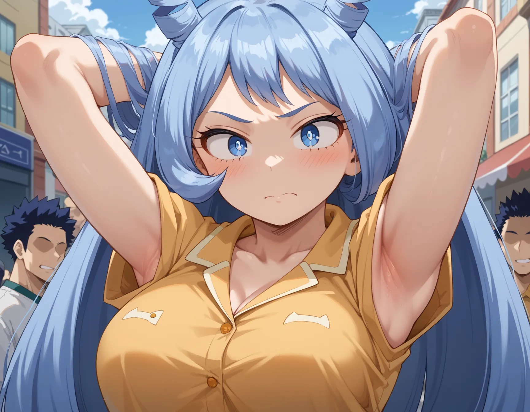 【「腋・脇」AIエロ画像（イラスト・アニメ・二次元風）4705枚まとめ！(7ページ目)のエロ画像5枚目