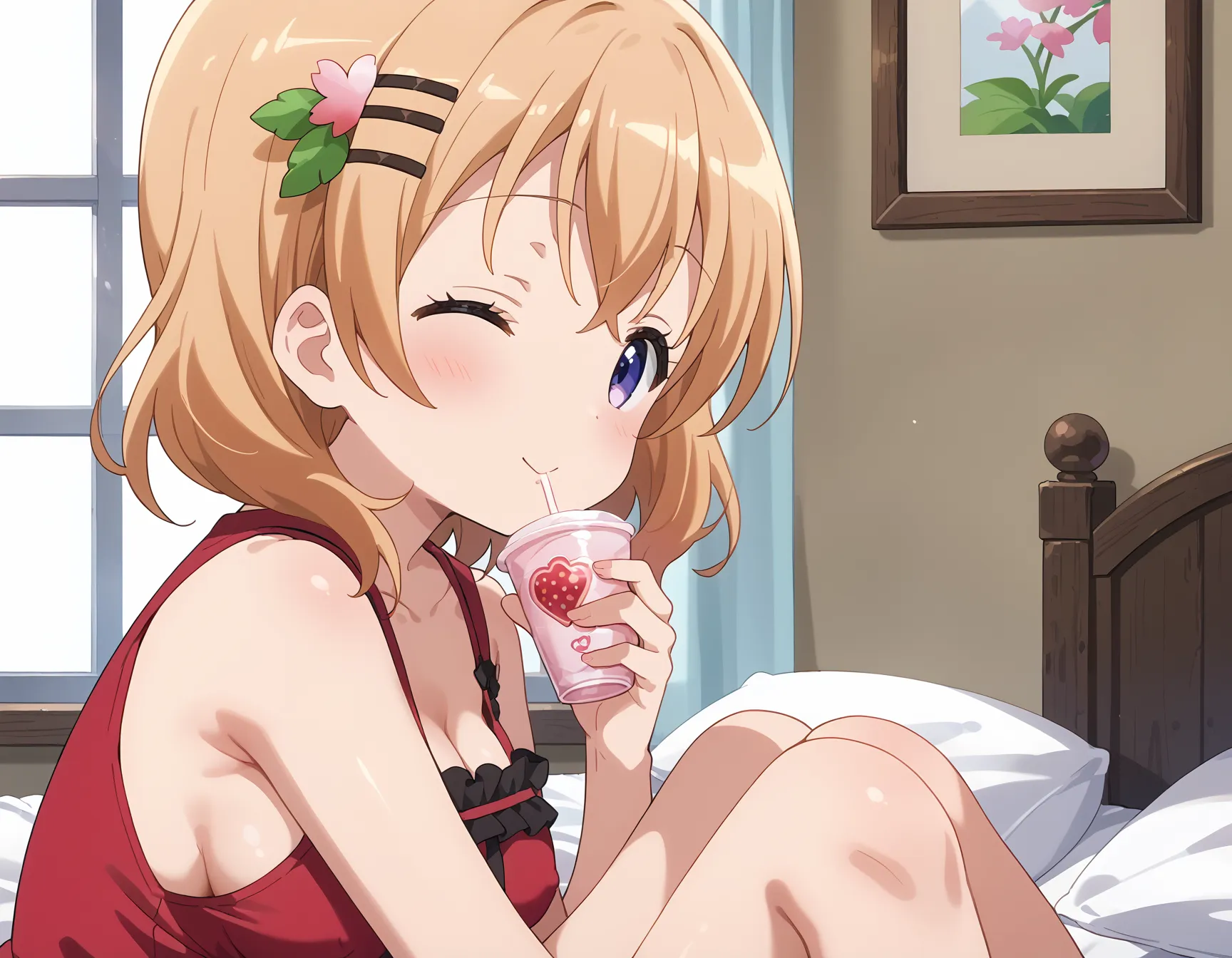 【「下着（ブラジャー・パンティ）」AIエロ画像（イラスト・アニメ・二次元風）15996枚まとめ！(19ページ目)のエロ画像19枚目