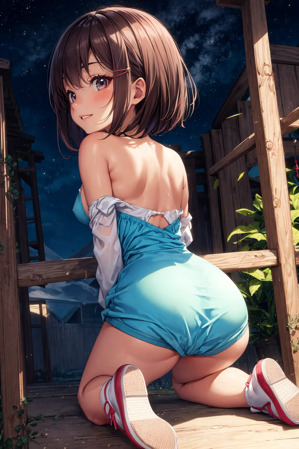 【「尻」AIエロ画像（イラスト・アニメ・二次元風）13361枚まとめ！(17ページ目)のエロ画像1枚目