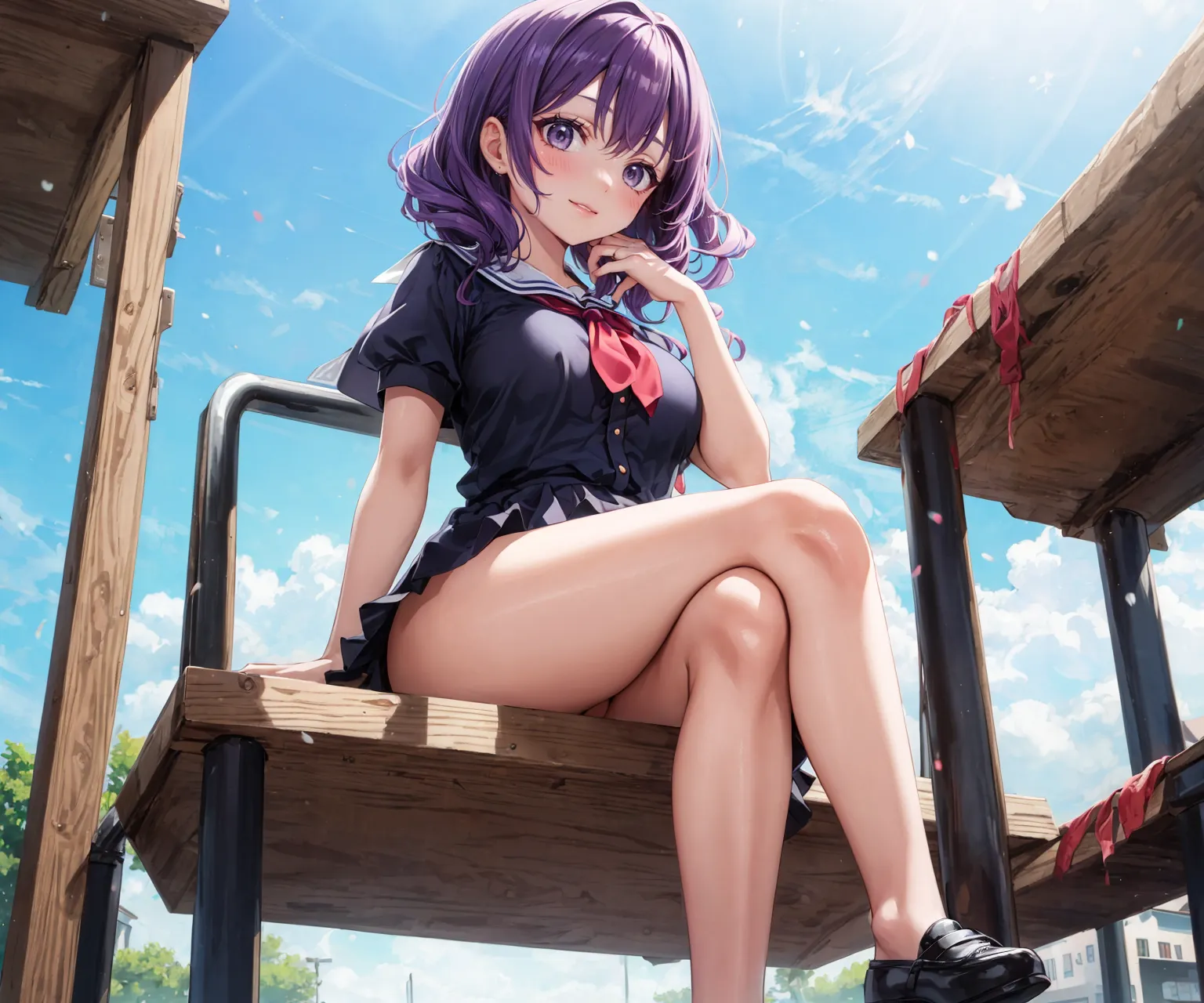 【「巨乳」AIエロ画像（イラスト・アニメ・二次元風）26161枚まとめ！(30ページ目)のエロ画像10枚目