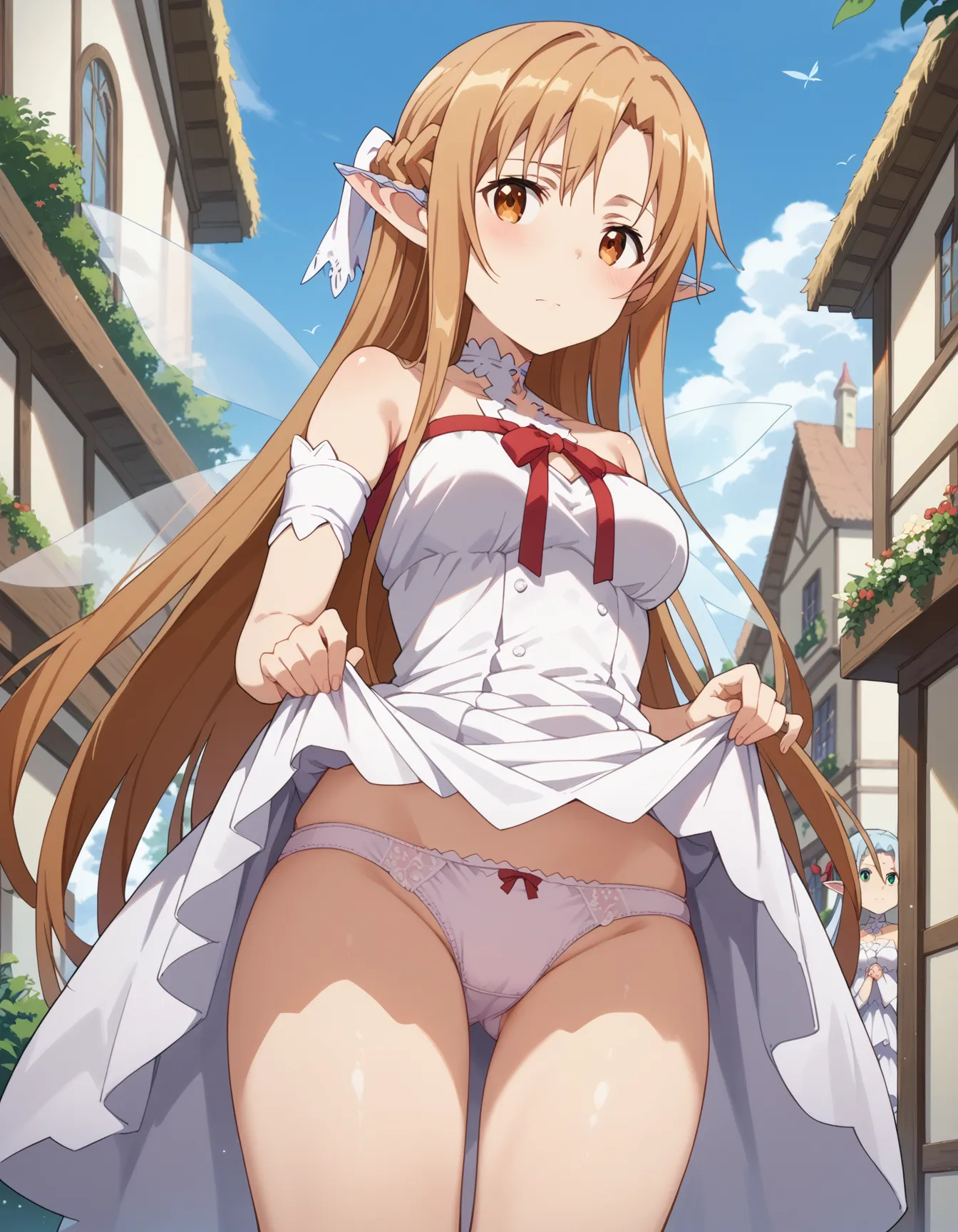 【「下着（ブラジャー・パンティ）」AIエロ画像（イラスト・アニメ・二次元風）15996枚まとめ！(16ページ目)のエロ画像21枚目