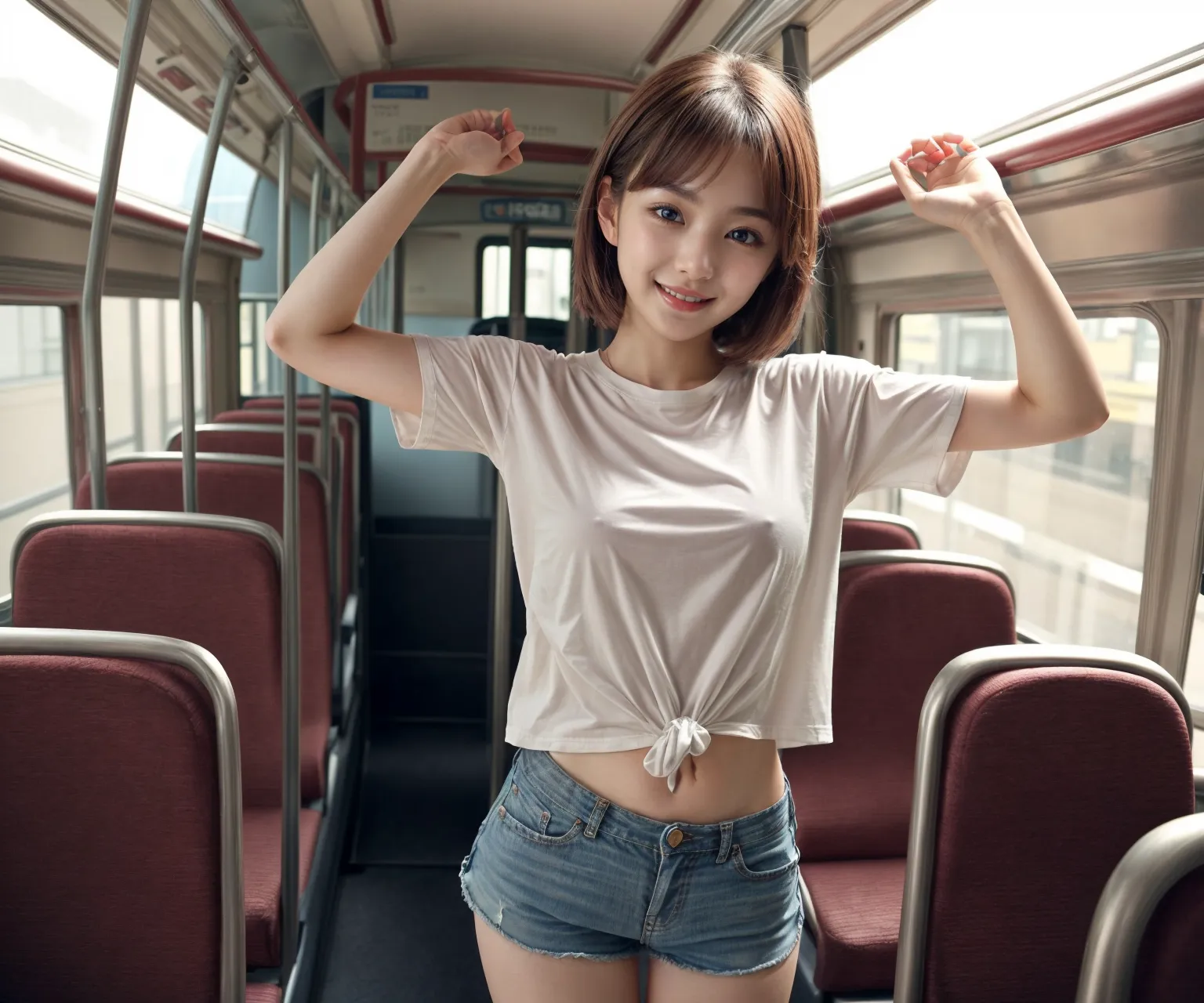 【「貧乳×下着（ブラジャー・パンティ）」AIエロ画像（リアル・実写・フォト風）4951枚まとめ！(5ページ目)のエロ画像29枚目