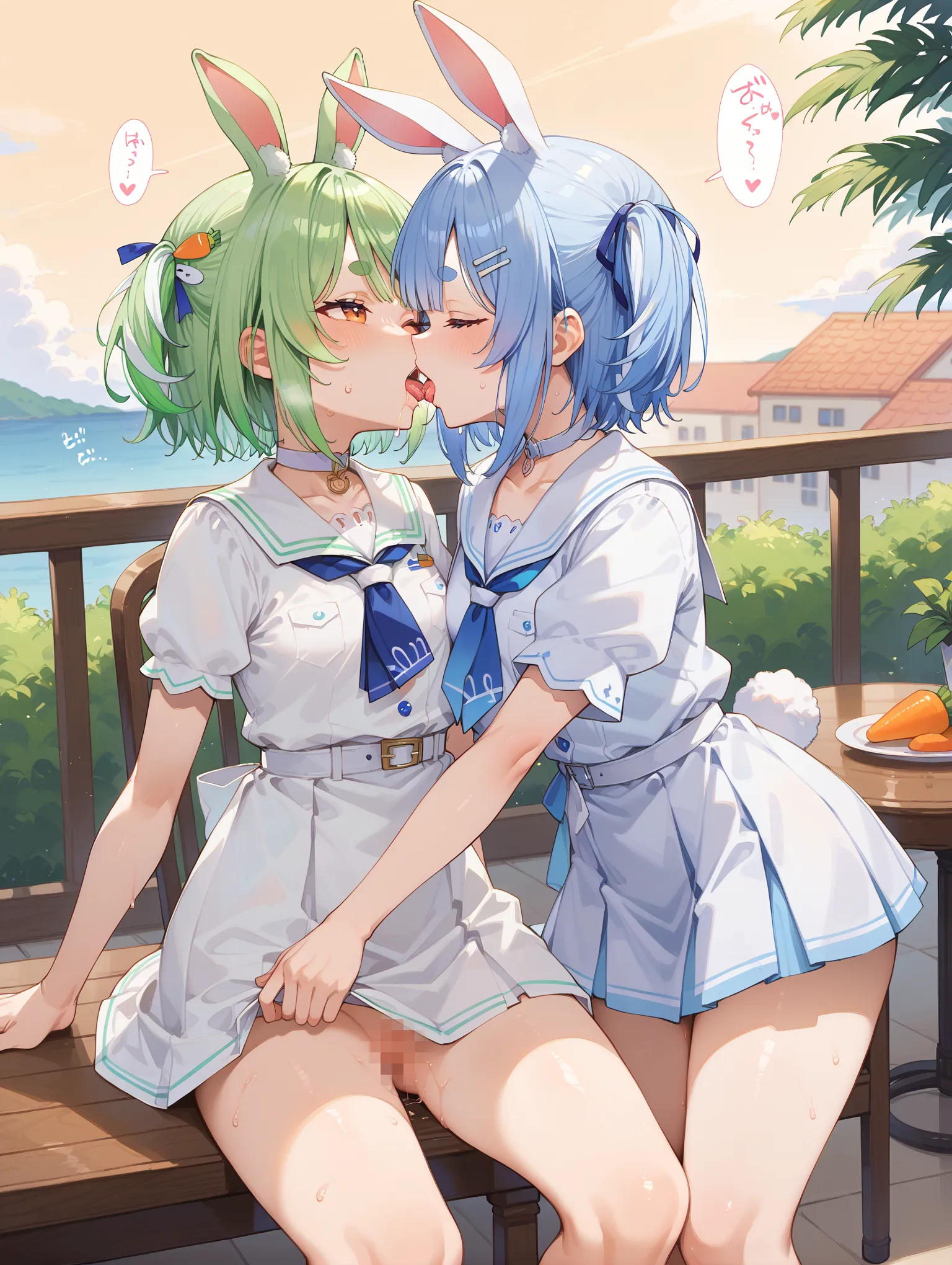 【「おまんこ」AIエロ画像（イラスト・アニメ・二次元風）9763枚まとめ！(11ページ目)のエロ画像5枚目