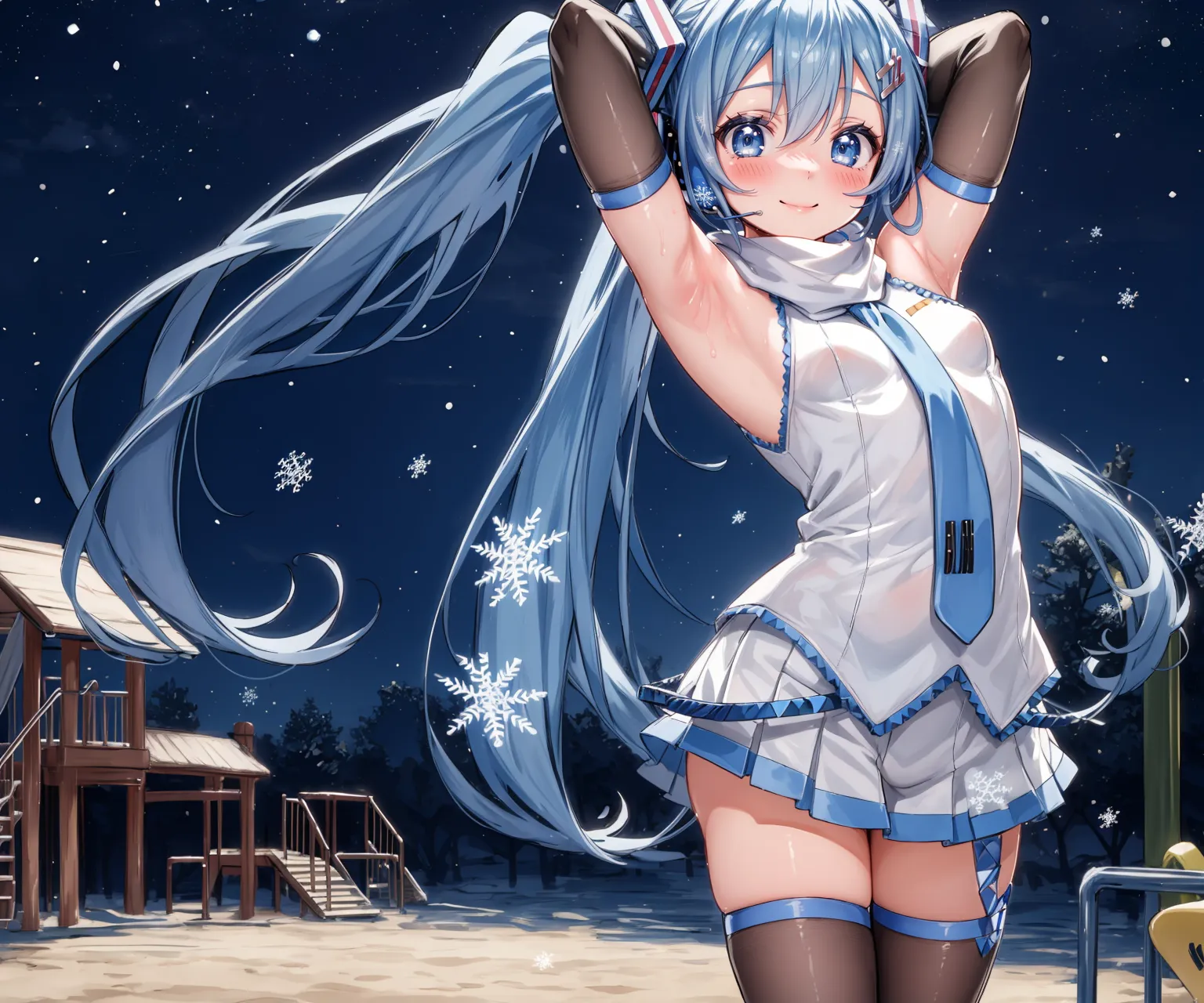 【「腋・脇」AIエロ画像（イラスト・アニメ・二次元風）4705枚まとめ！(4ページ目)のエロ画像30枚目