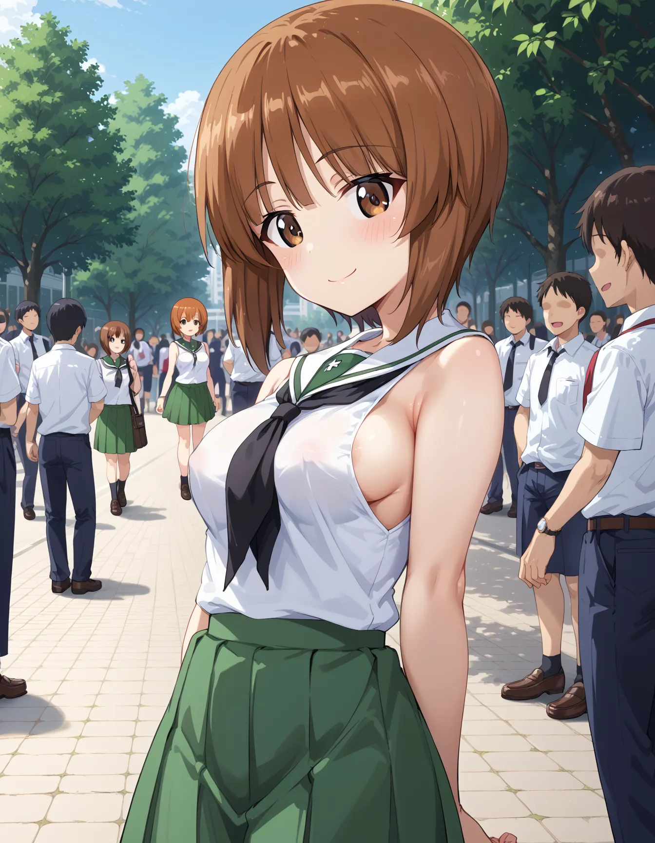 【「下着（ブラジャー・パンティ）」AIエロ画像（イラスト・アニメ・二次元風）15996枚まとめ！(13ページ目)のエロ画像9枚目