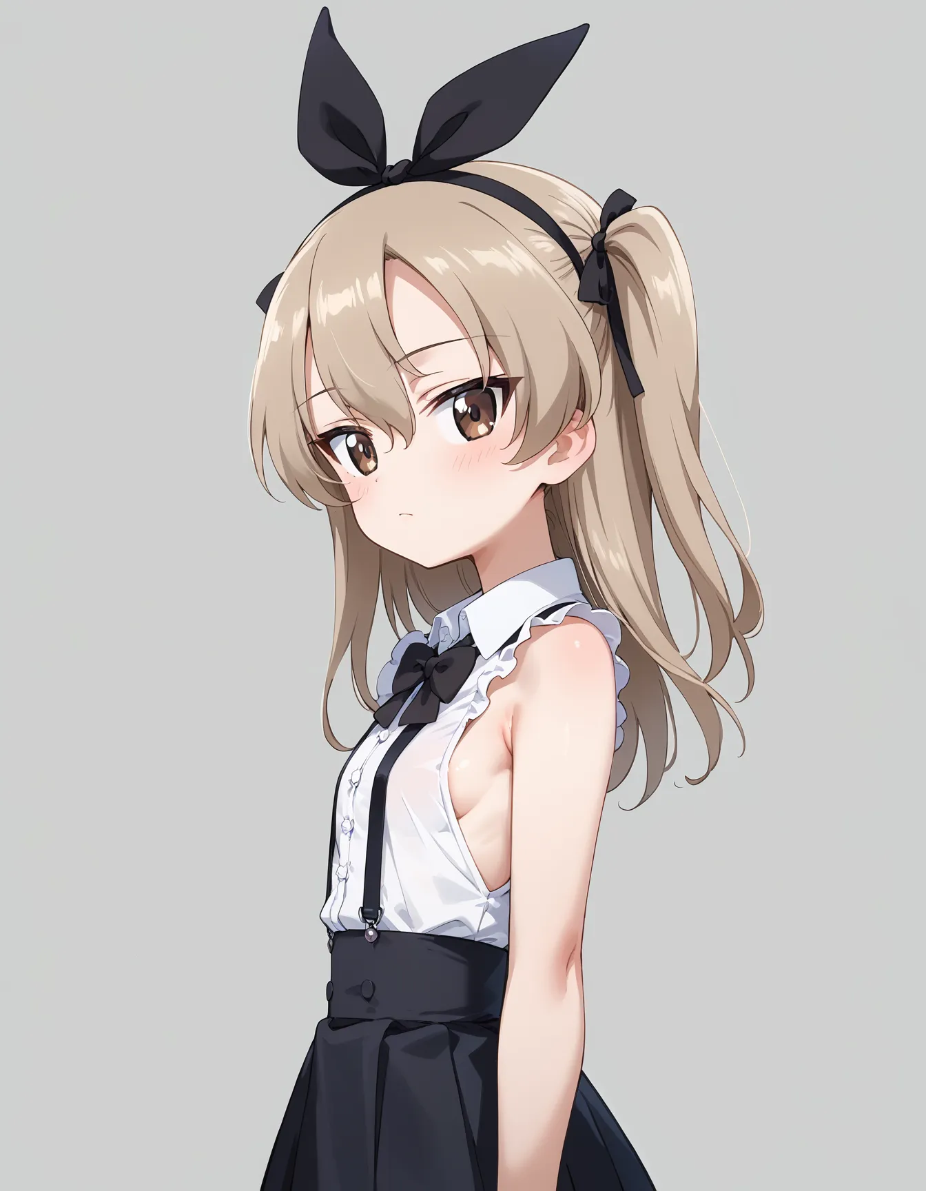 【「貧乳」AIエロ画像（イラスト・アニメ・二次元風）8390枚まとめ！(8ページ目)のエロ画像3枚目