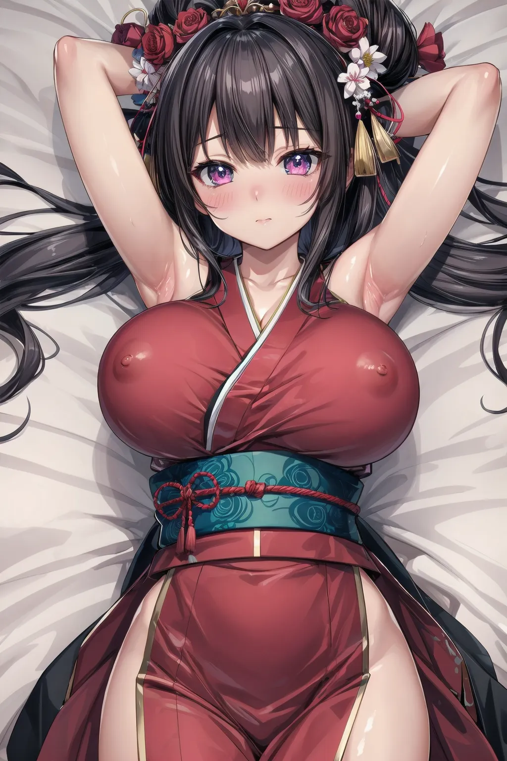 【「巨乳」AIエロ画像（イラスト・アニメ・二次元風）26161枚まとめ！(21ページ目)のエロ画像3枚目