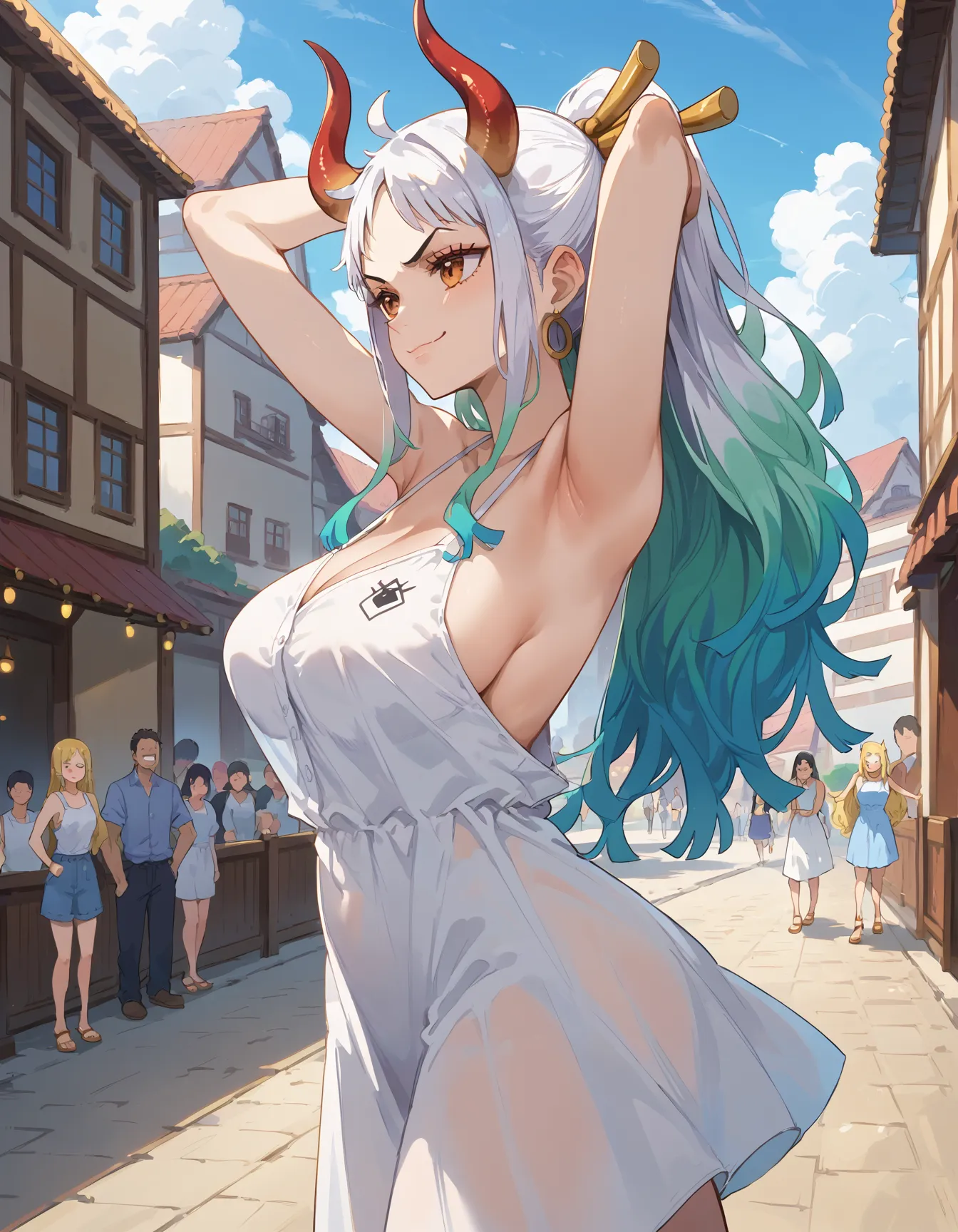 【「巨乳」AIエロ画像（イラスト・アニメ・二次元風）26161枚まとめ！(20ページ目)のエロ画像20枚目