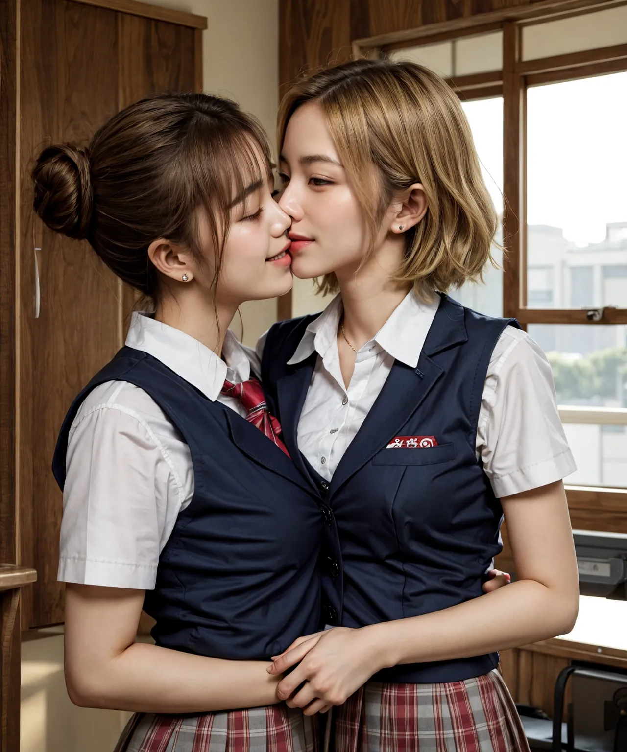 【「学制服」AIエロ画像（リアル・実写・フォト風）8482枚まとめ！(7ページ目)のエロ画像18枚目