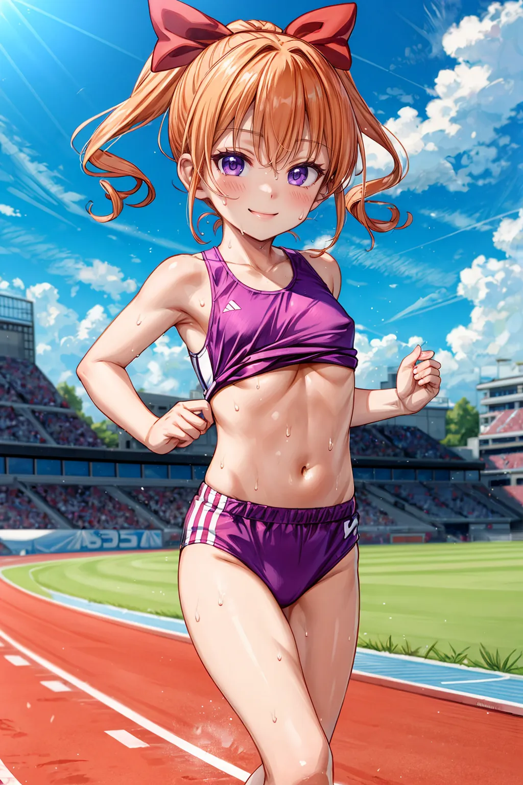 【「貧乳」AIエロ画像（イラスト・アニメ・二次元風）8390枚まとめ！(6ページ目)のエロ画像20枚目