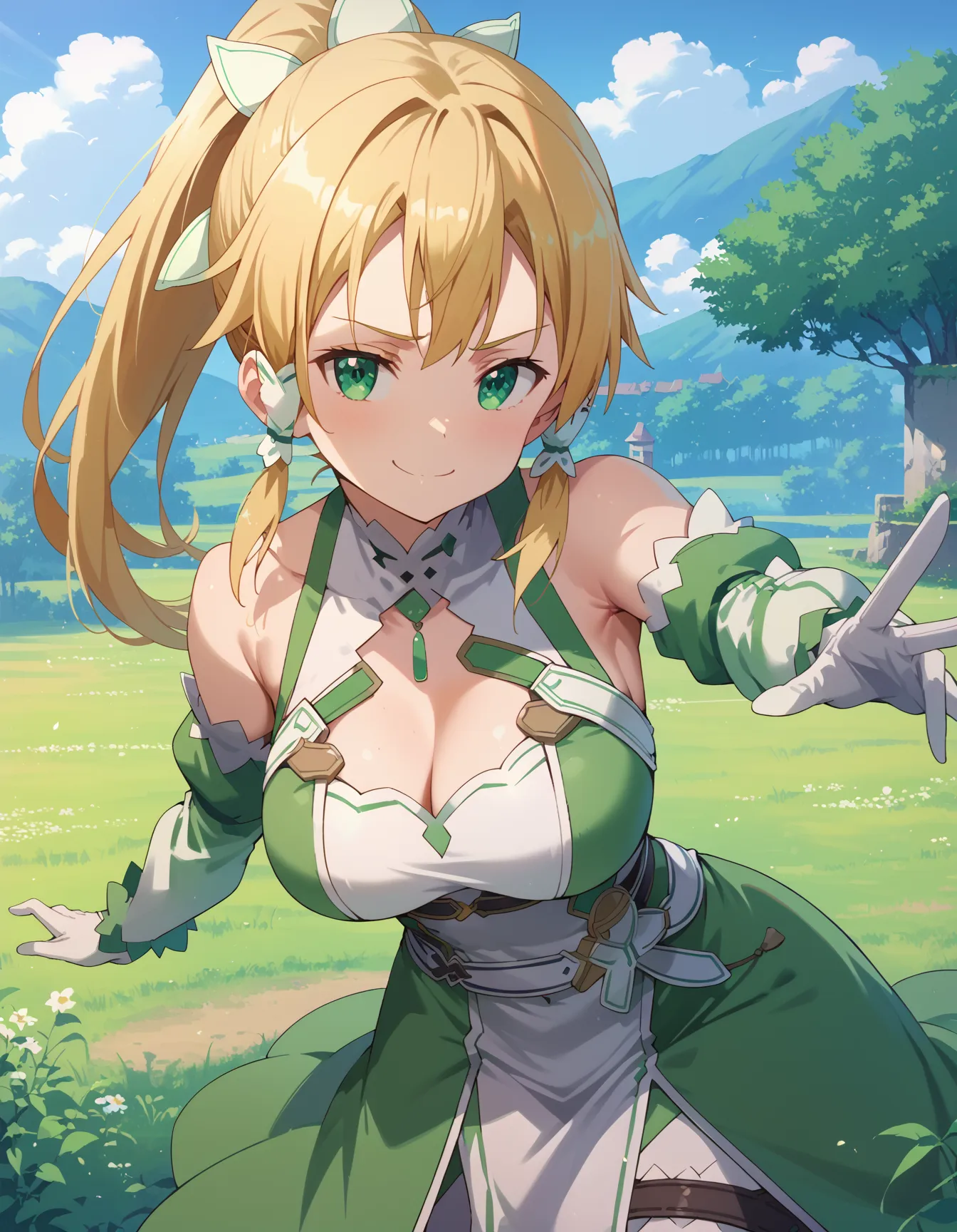 【「巨乳」AIエロ画像（イラスト・アニメ・二次元風）26161枚まとめ！(18ページ目)のエロ画像4枚目