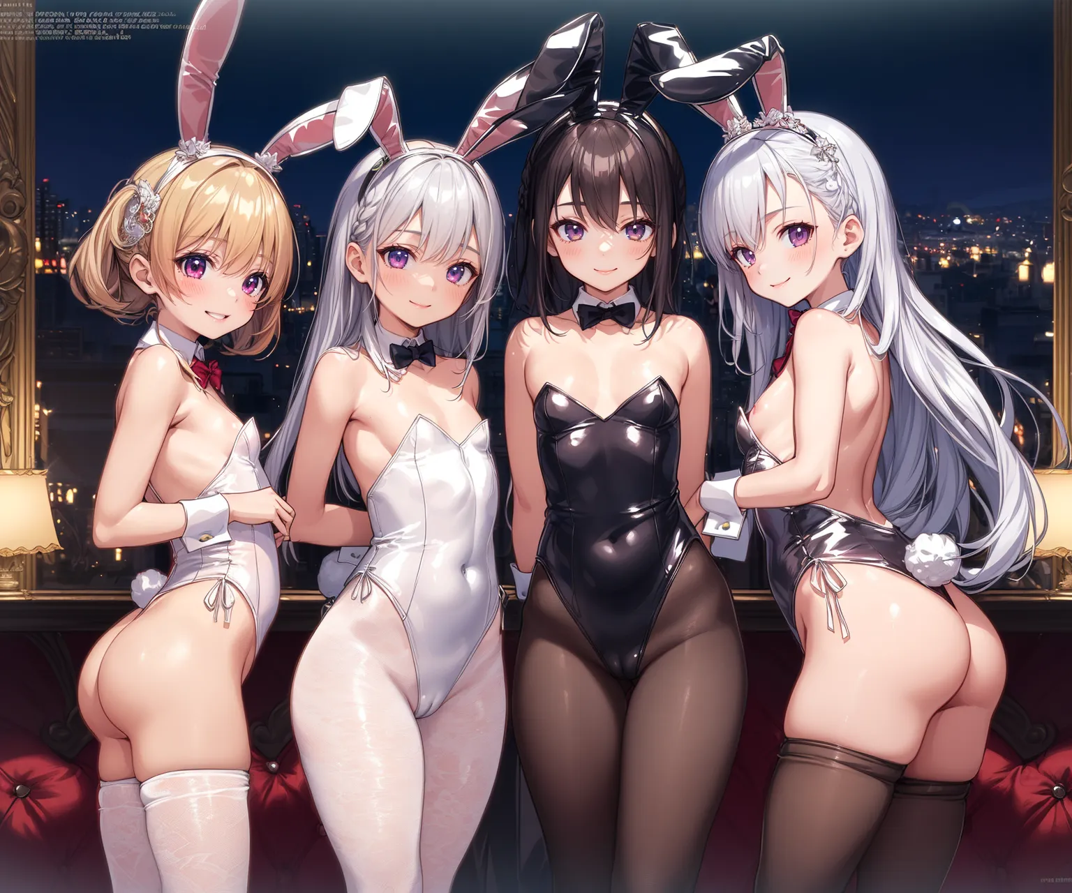 【「パンスト」AIエロ画像（イラスト・アニメ・二次元風）1436枚まとめ！のエロ画像24枚目