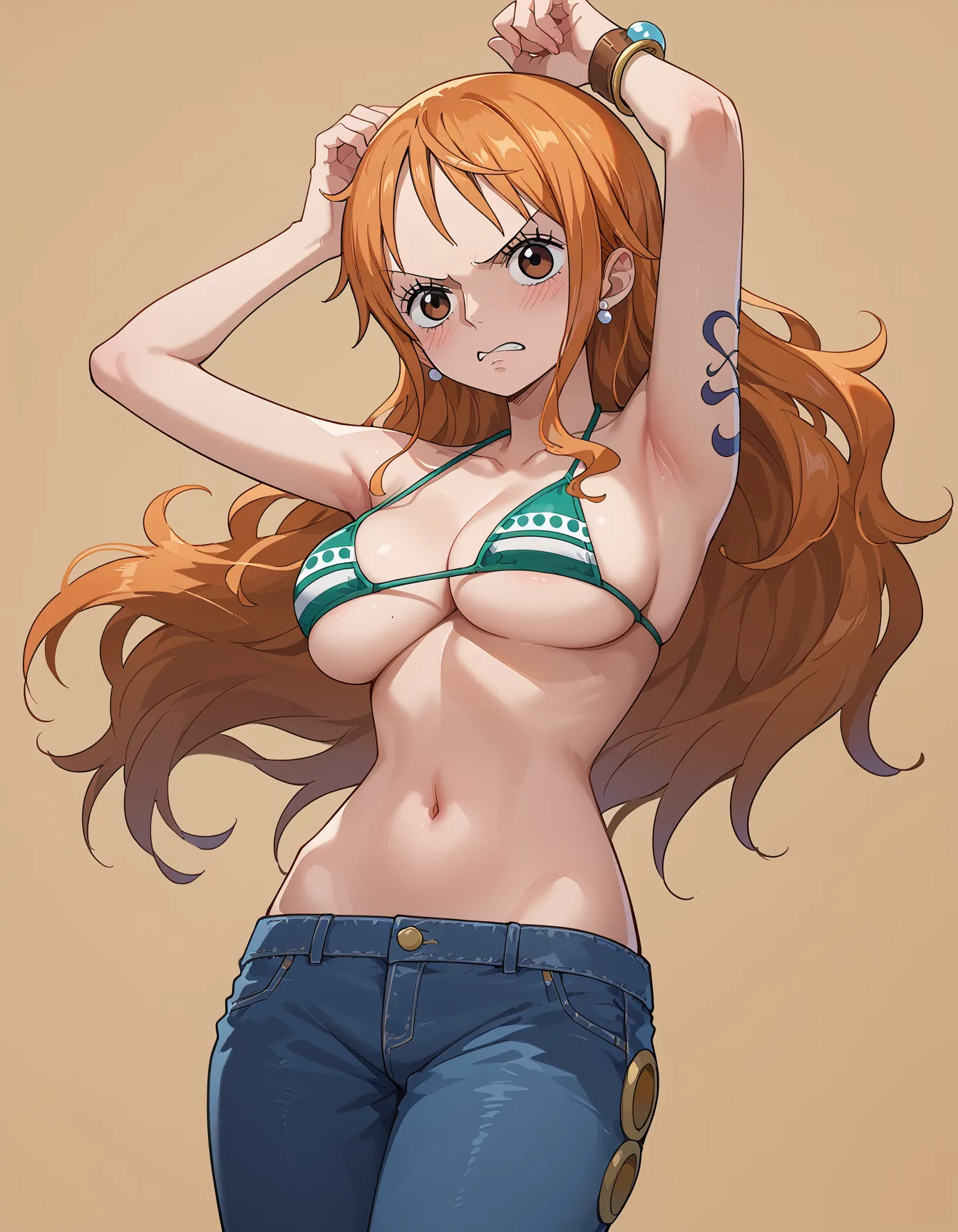 【「下着（ブラジャー・パンティ）」AIエロ画像（イラスト・アニメ・二次元風）15996枚まとめ！(6ページ目)のエロ画像9枚目