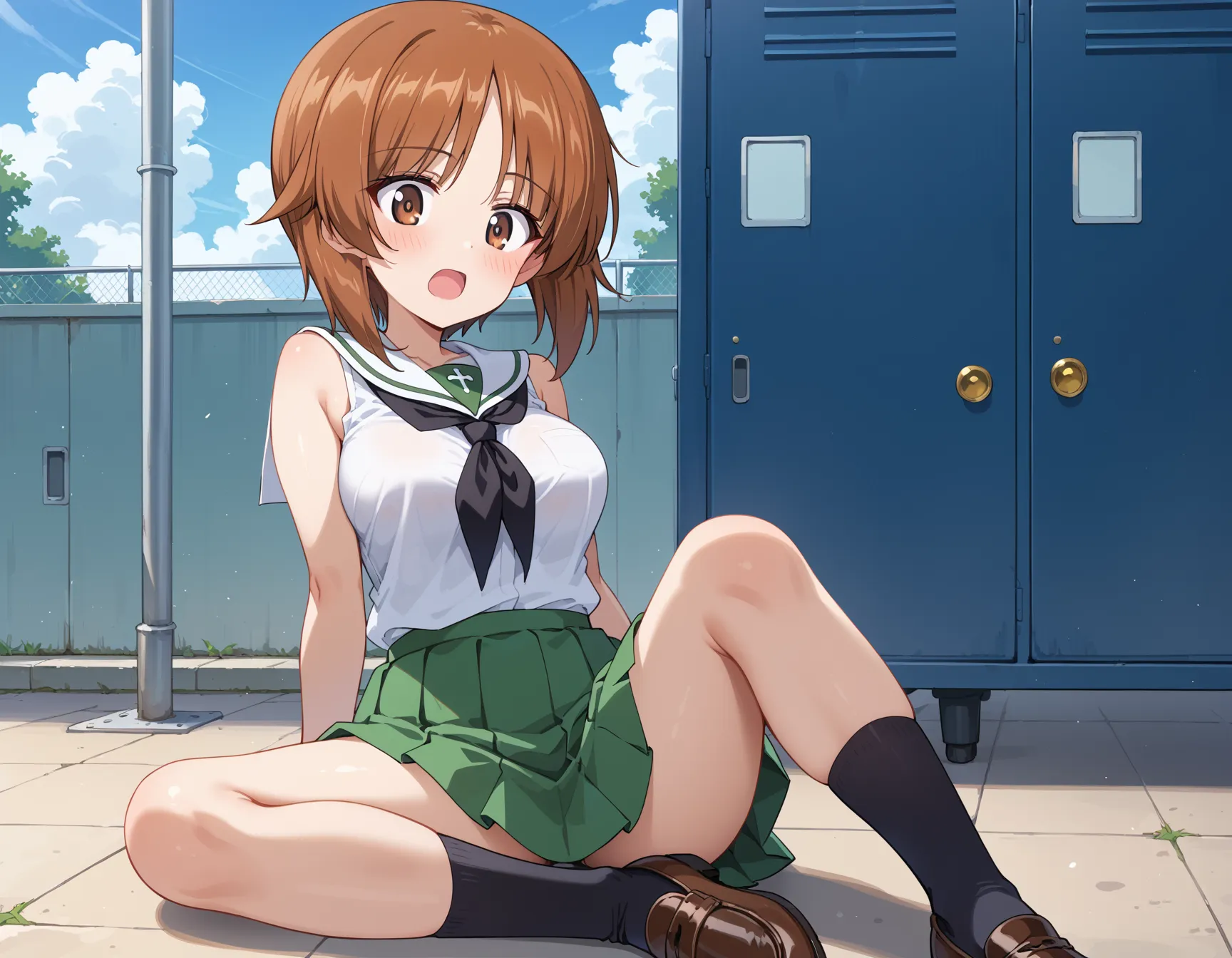 【「学制服」AIエロ画像（イラスト・アニメ・二次元風）4855枚まとめ！(2ページ目)のエロ画像29枚目