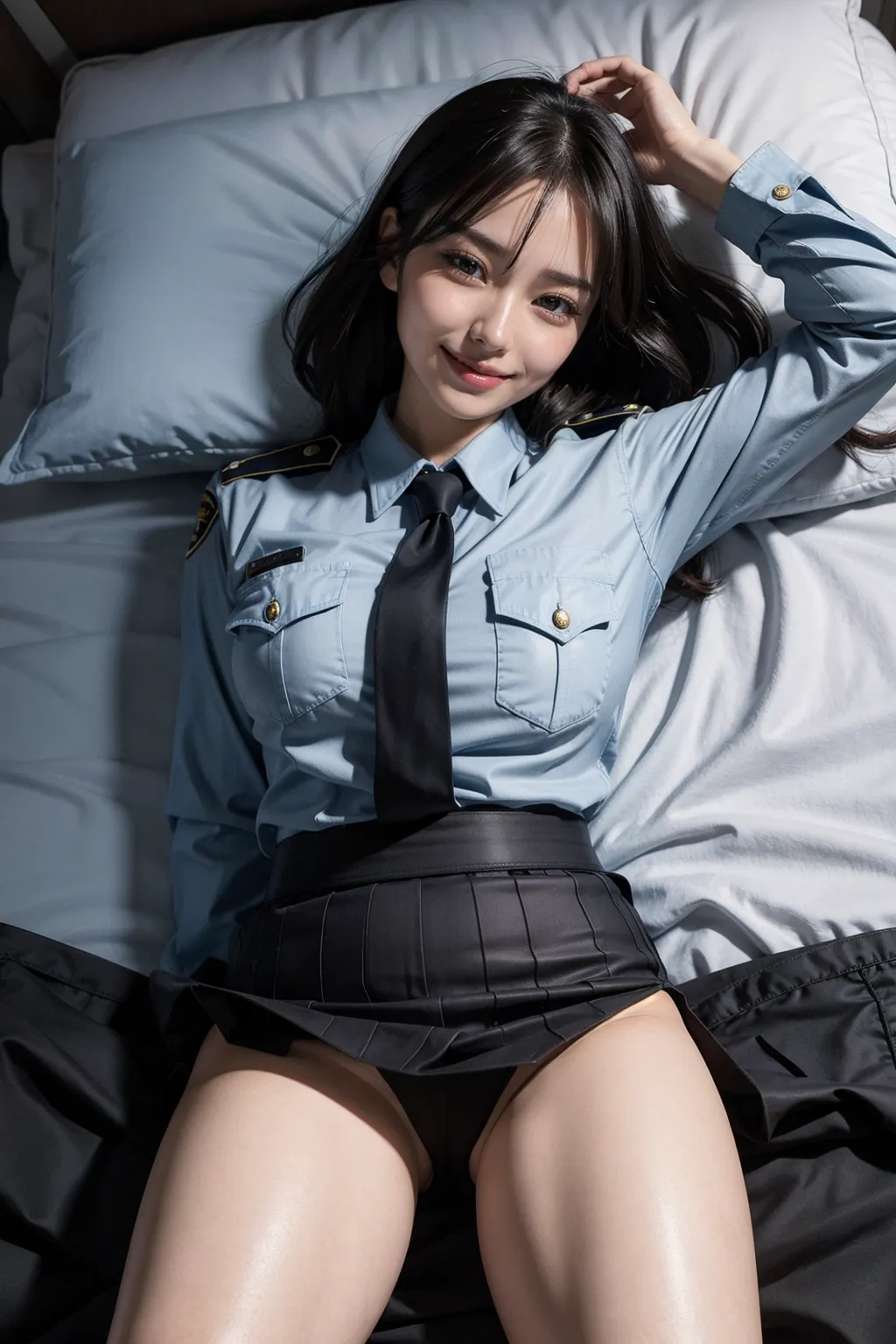 【「女警官」AIエロ画像（リアル・実写・フォト風）810枚まとめ！のエロ画像9枚目