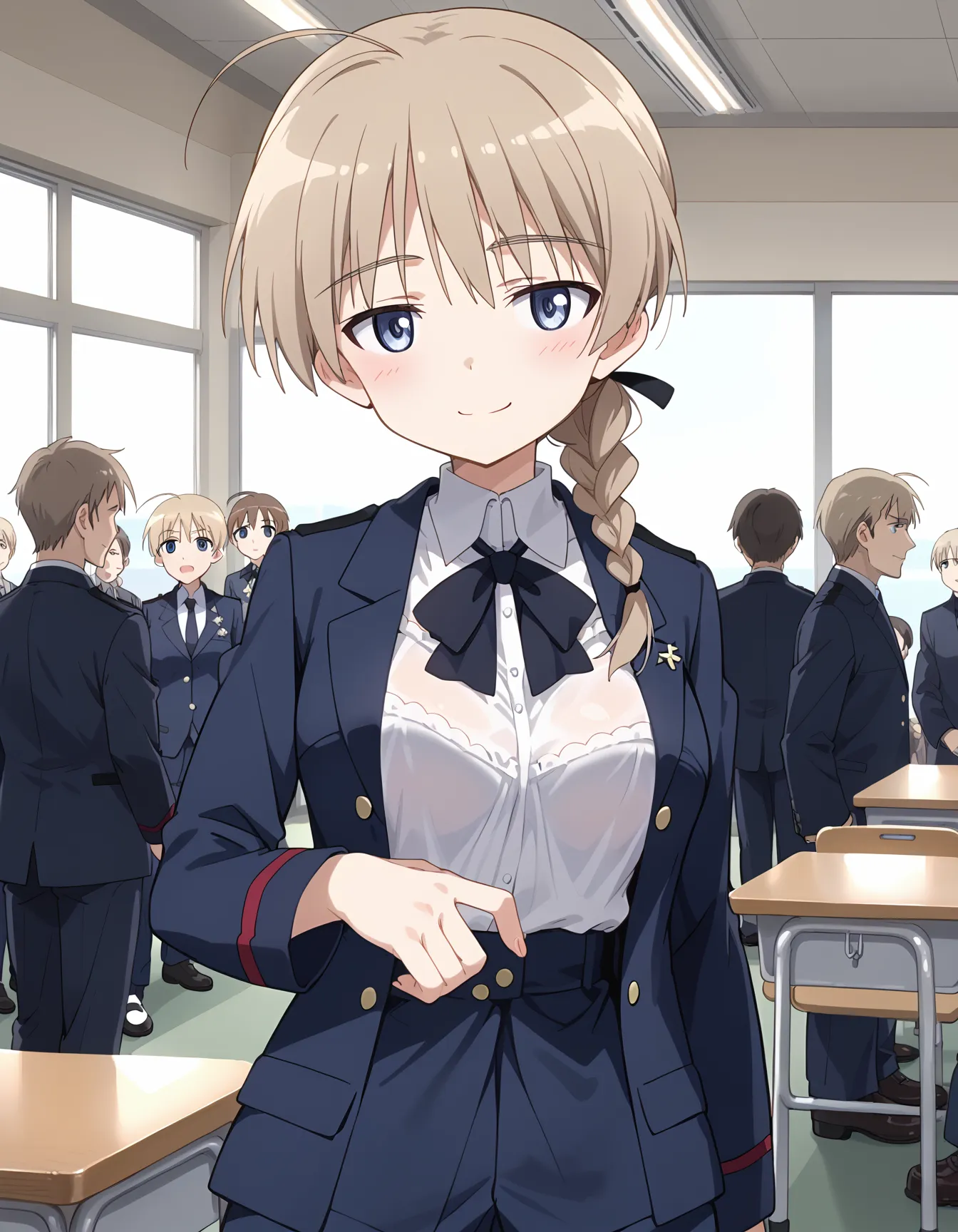 【「下着（ブラジャー・パンティ）」AIエロ画像（イラスト・アニメ・二次元風）15996枚まとめ！(5ページ目)のエロ画像25枚目