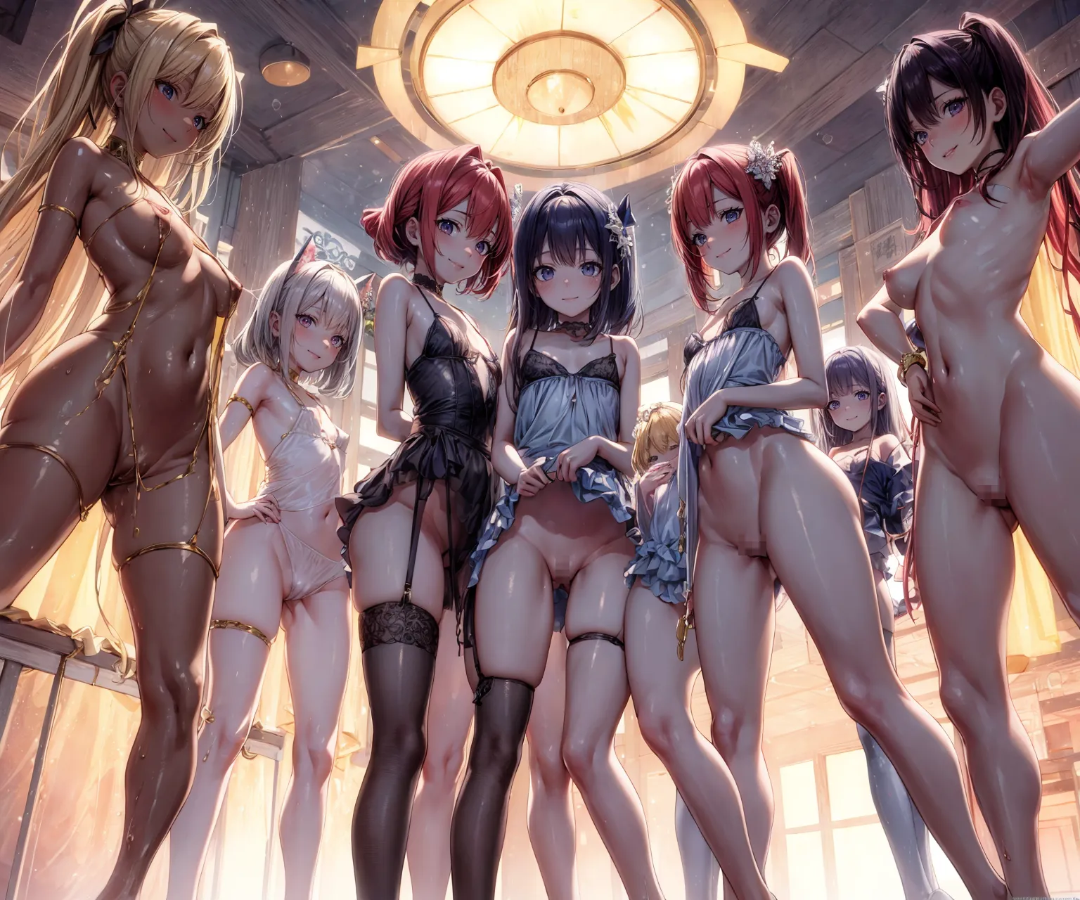 【「下着（ブラジャー・パンティ）」AIエロ画像（イラスト・アニメ・二次元風）15996枚まとめ！(5ページ目)のエロ画像1枚目