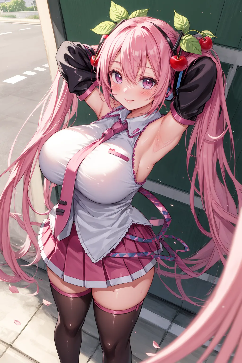 【「爆乳・超乳」AIエロ画像（イラスト・アニメ・二次元風）5621枚まとめ！(2ページ目)のエロ画像13枚目