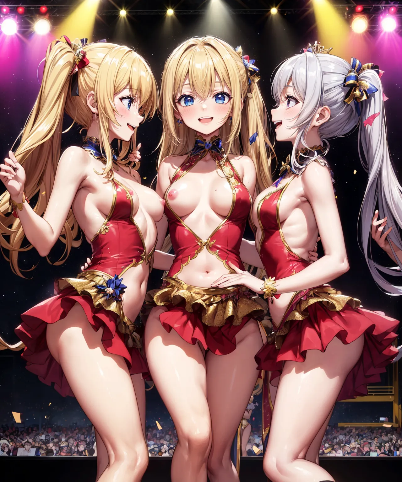【「アイドル」AIエロ画像（イラスト・アニメ・二次元風）767枚まとめ！のエロ画像8枚目
