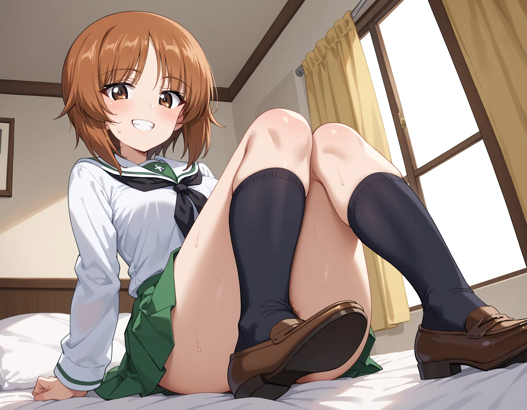 【「学制服」AIエロ画像（イラスト・アニメ・二次元風）4855枚まとめ！(2ページ目)のエロ画像9枚目