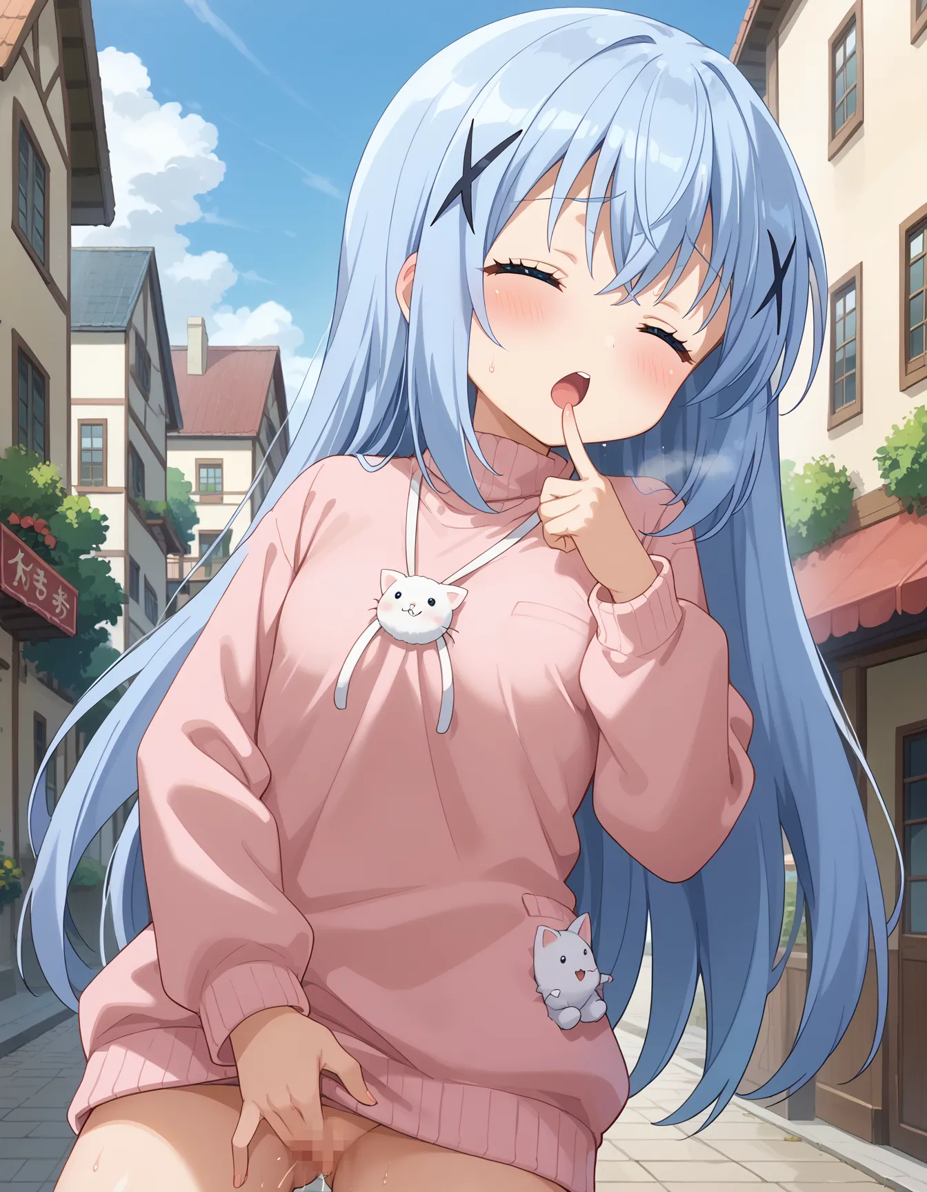 【「おまんこ」AIエロ画像（イラスト・アニメ・二次元風）9763枚まとめ！(2ページ目)のエロ画像9枚目